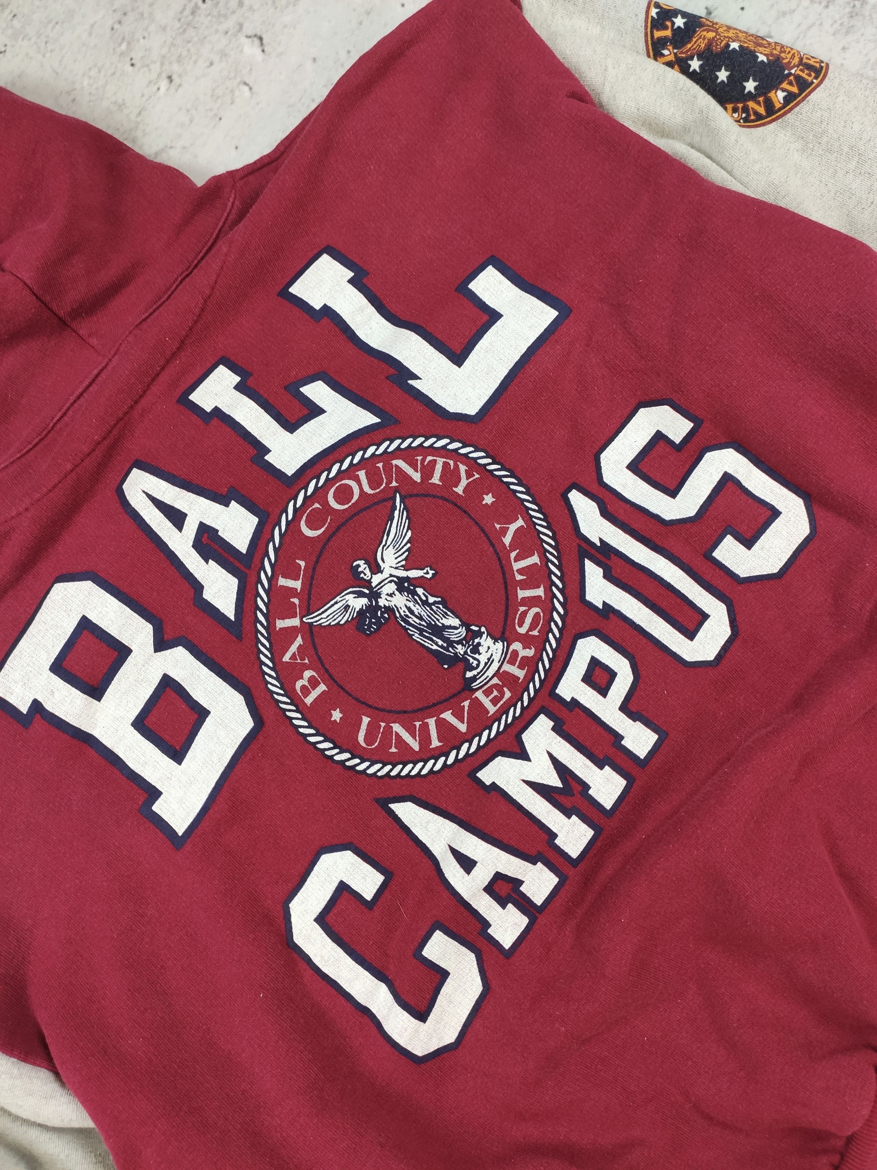 Vintage Vintage Ball Campus Usa College hoode 90s boxy Size US M / EU 48-50 / 2 - 9 Thumbnail