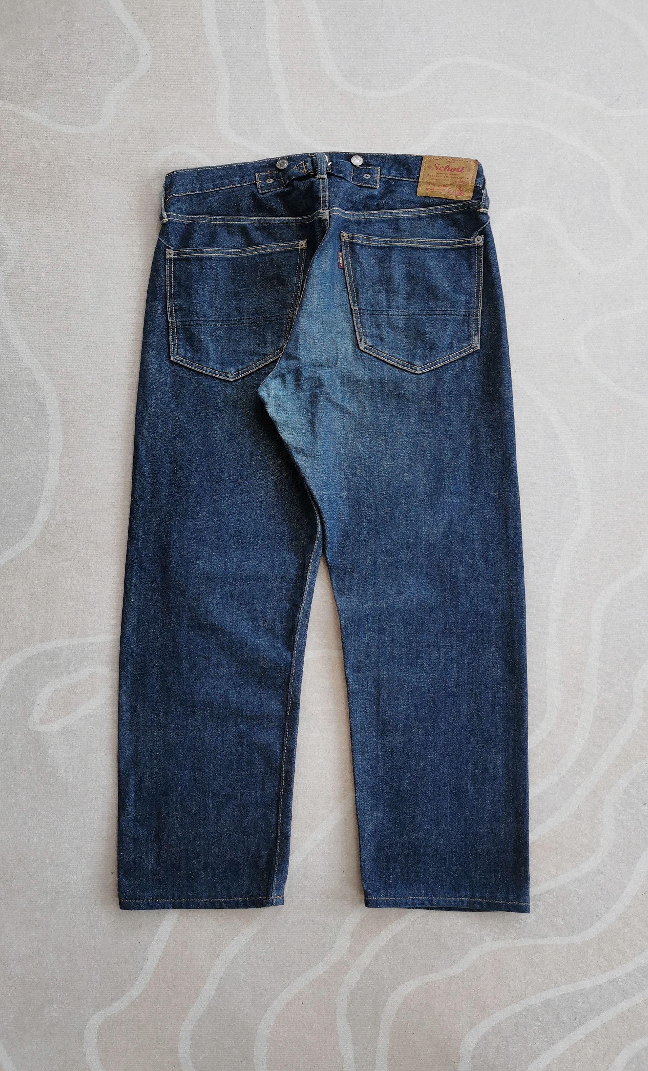 Schott Vintage Schott Selvedge Denim Size US 34 / EU 50 - 2 Thumbnail