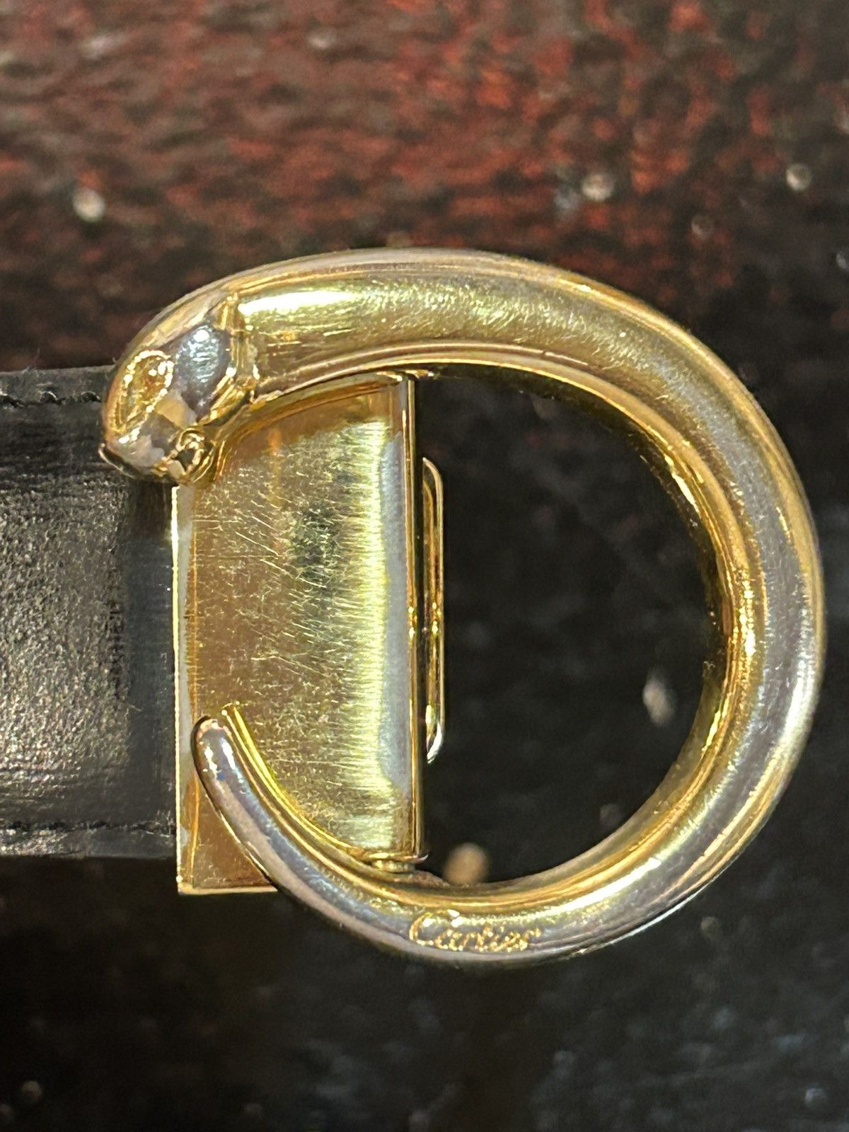 Cartier Cartier Panthere Buckle Belt Vintage Size ONE SIZE - 5 Thumbnail