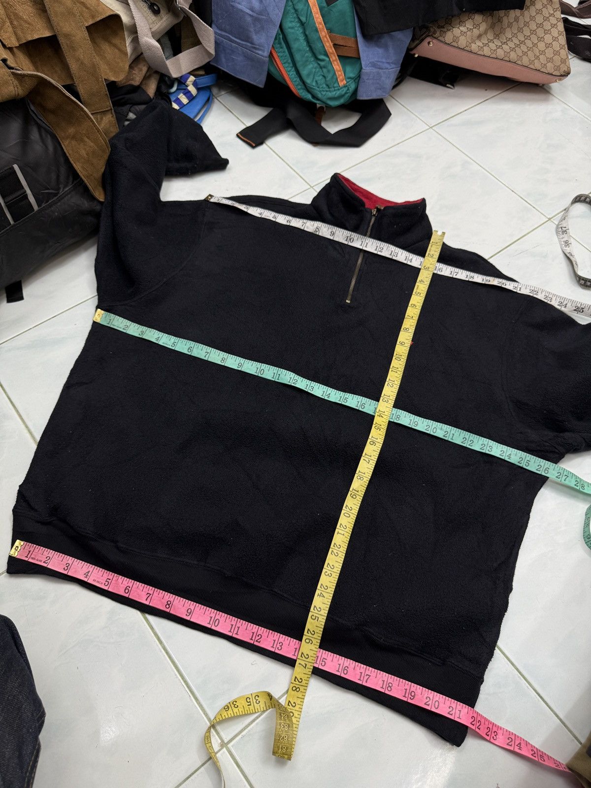 Polo Ralph Lauren × Vintage 🔥🔥💥STEALS VTG POLO RALPH LAUREN PULLOVER HALF ZIPPER Size US L / EU 52-54 / 3 - 11 Thumbnail