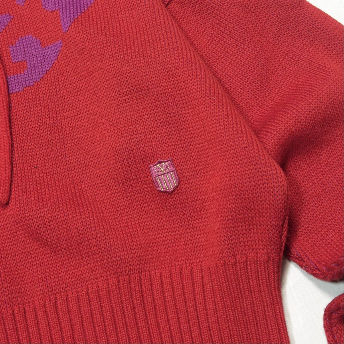 Valentino Vintage 80s Valentino Sport Made in Italy Sweater Hoodie Size M / US 6-8 / IT 42-44 - 5 Thumbnail