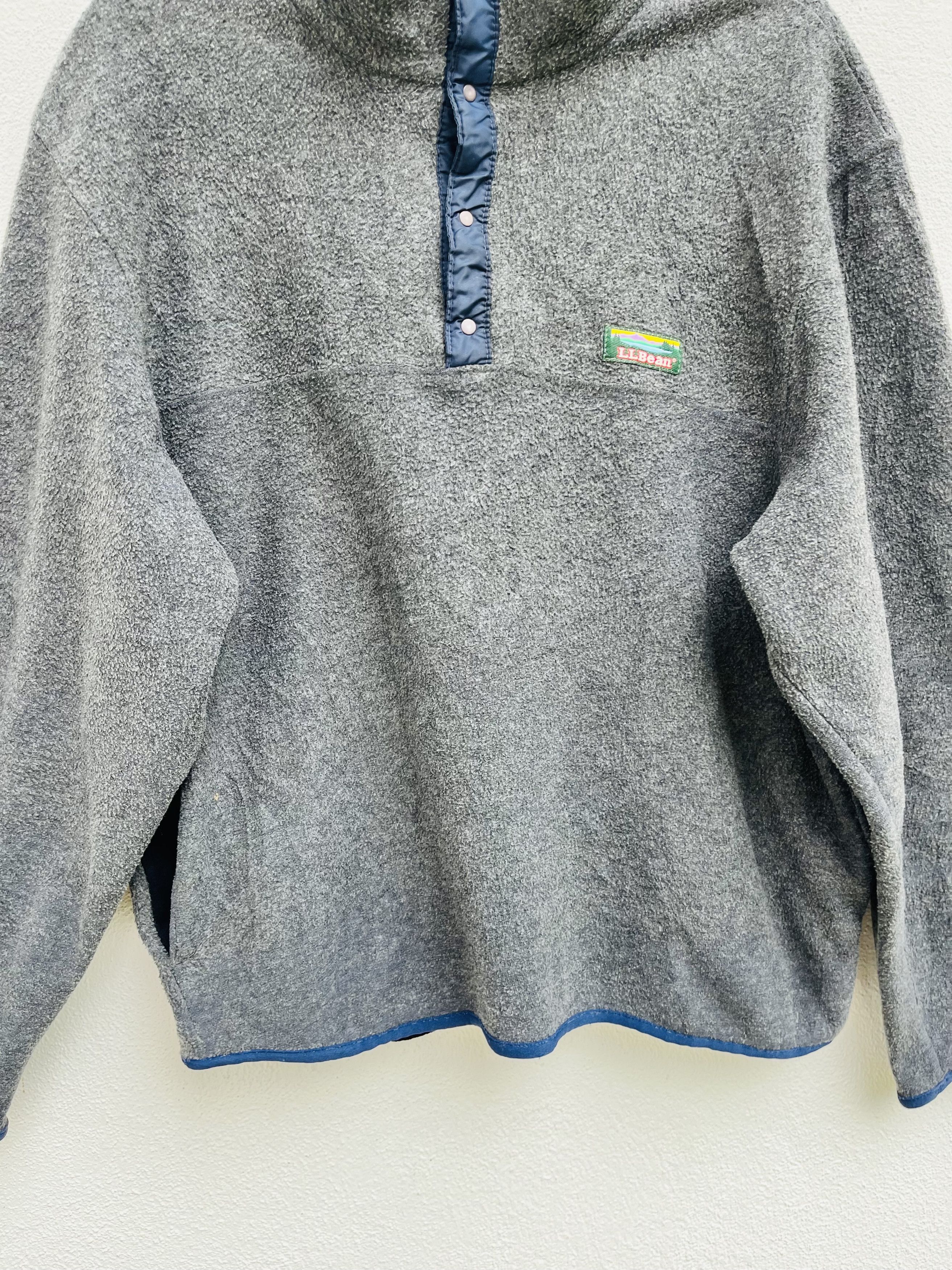 Japanese Brand × L.L. Bean Vintage L.L.Bean Half Zipper Made In Usa Streetwear Style Size US M / EU 48-50 / 2 - 7 Thumbnail