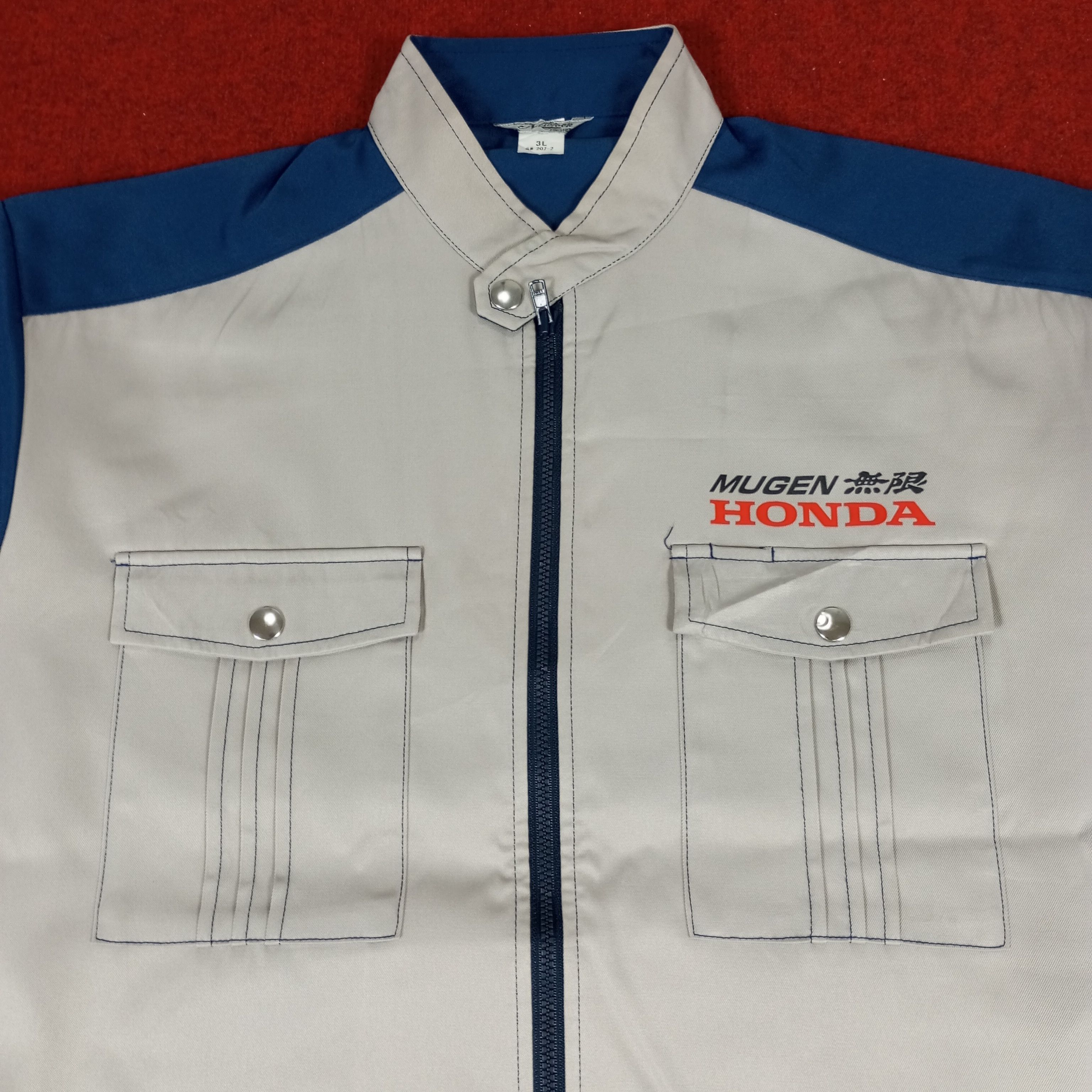 Japanese Brand × Vintage Mugen Honda Japanese Motorsports Custom Art Jacket Size US L / EU 52-54 / 3 - 4 Thumbnail