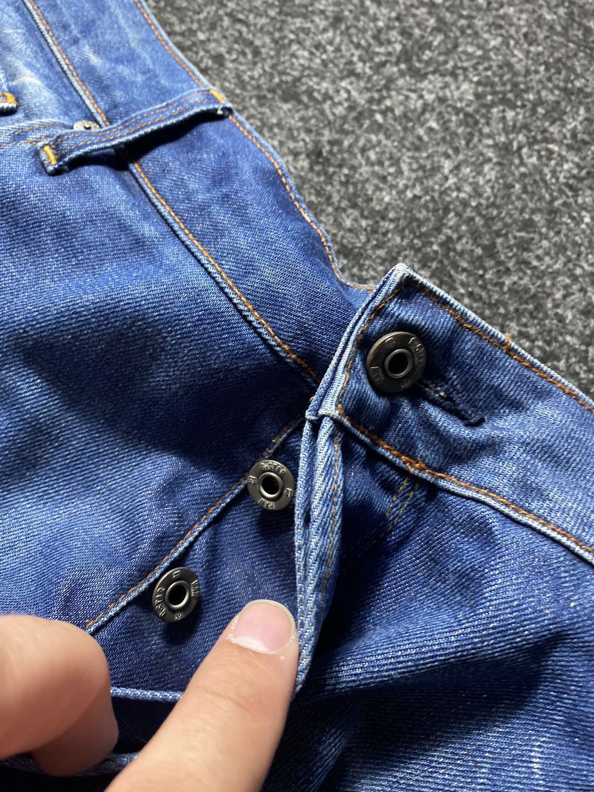 G-Star 🔥PUNK OPIUM G STAR TAPERED STRAIGHT ARC GOTHIC JEANS Y2k Size US 35 - 8 Thumbnail