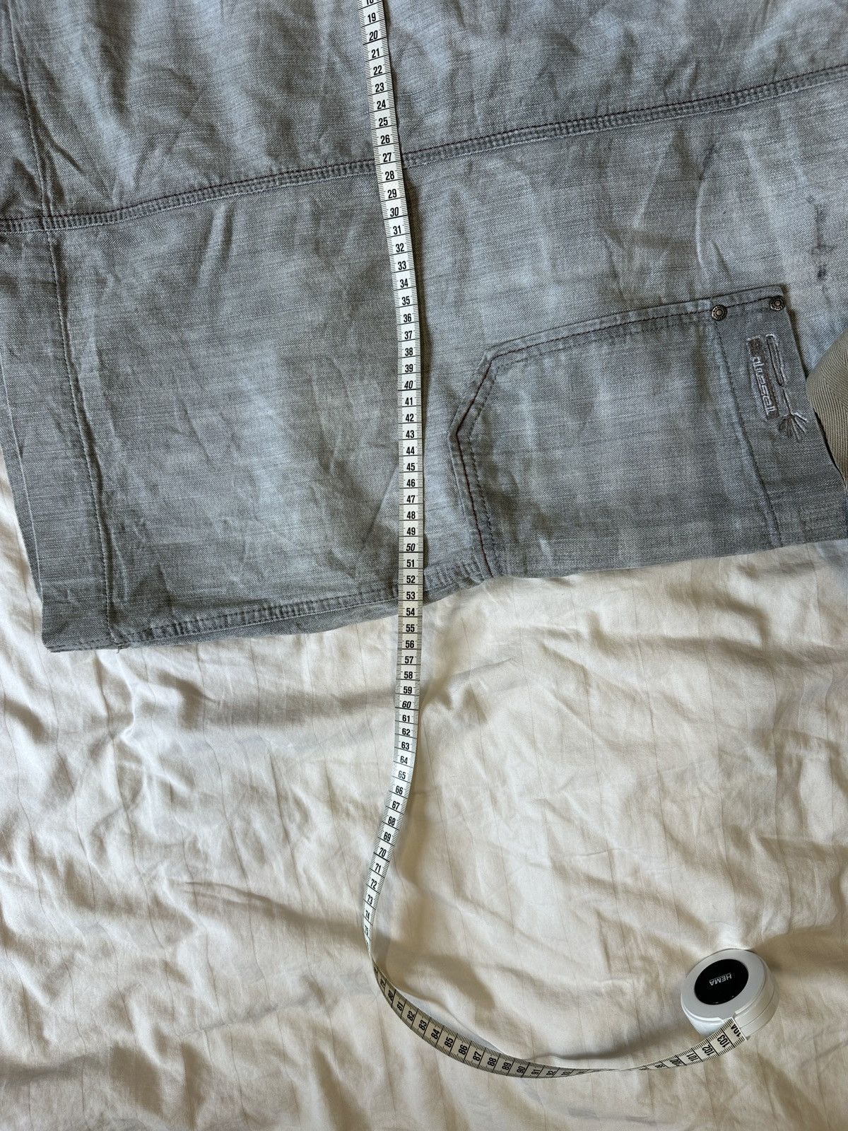 Diesel Diesel Skirt Vintage Y2K Belted Denim Knee-Length Size 32" / US 10 / IT 46 - 6 Thumbnail