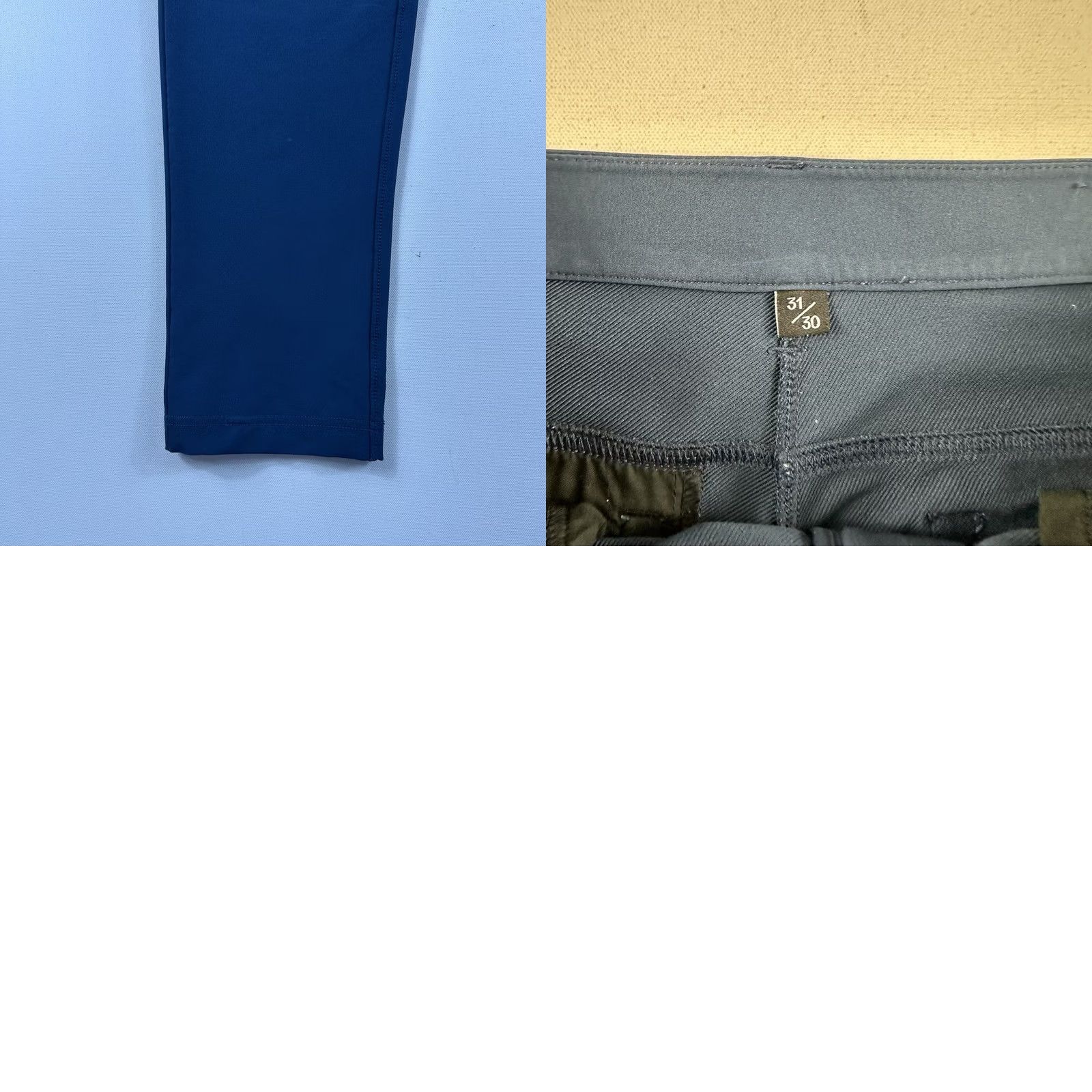 Vintage Public Rec 5-Pocket Pants Mens 31x30 Blue Travel Golf Work Performance Stretch Size US 31 - 8 Thumbnail