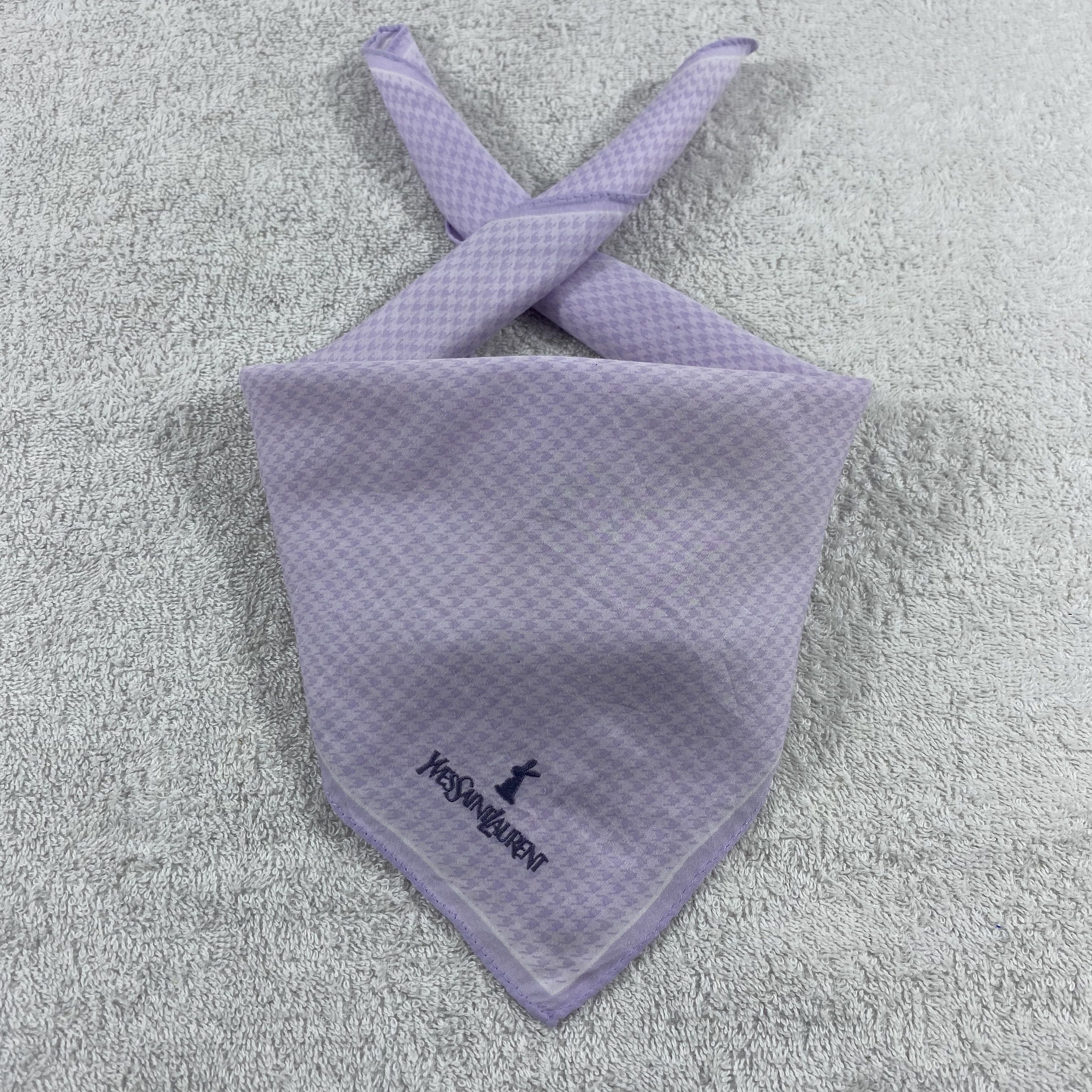 Vintage × Yves Saint Laurent Yves Saint Laurent Handkerchief / Neckerchief / Bandana Size ONE SIZE - 1 Thumbnail