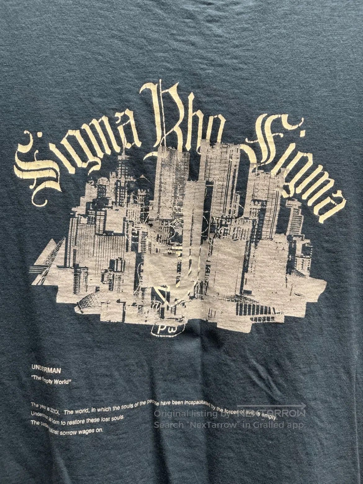 Undercover Sz 1 Undercover 11SS Empty World Tee. Size US S / EU 44-46 / 1 - 3 Thumbnail