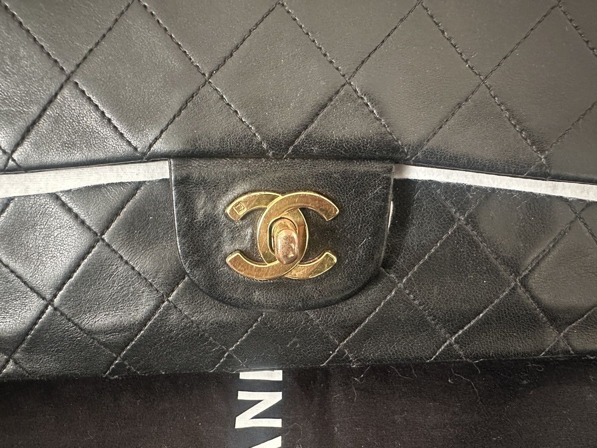Chanel Vintage Classic Double flap medium Size ONE SIZE - 2 Thumbnail