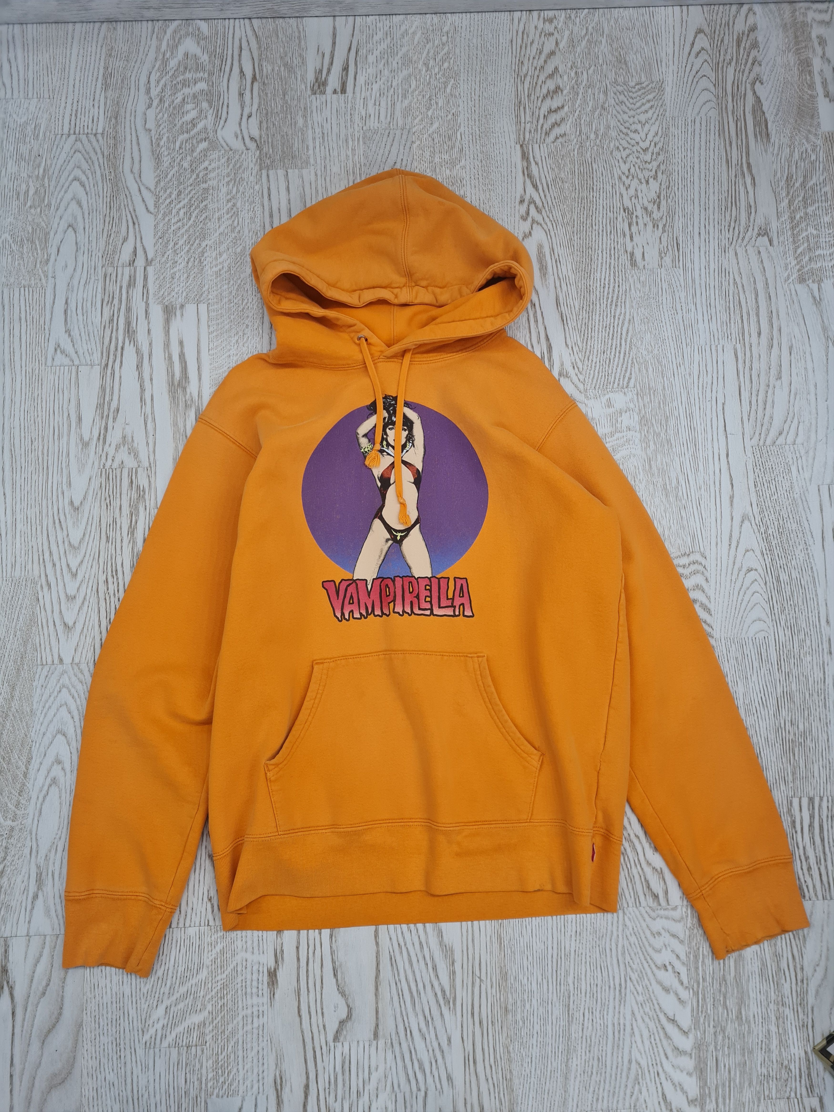image of Supreme Vampirela Hoodie in Orange, Men's (Size Medium)