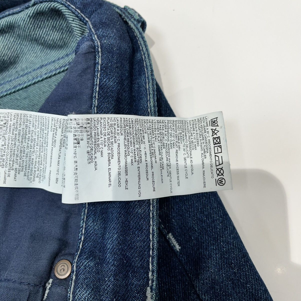 Maison Margiela Maison Margiela Zip Denim Jeans Blue Size US 30 / EU 46 - 7 Thumbnail