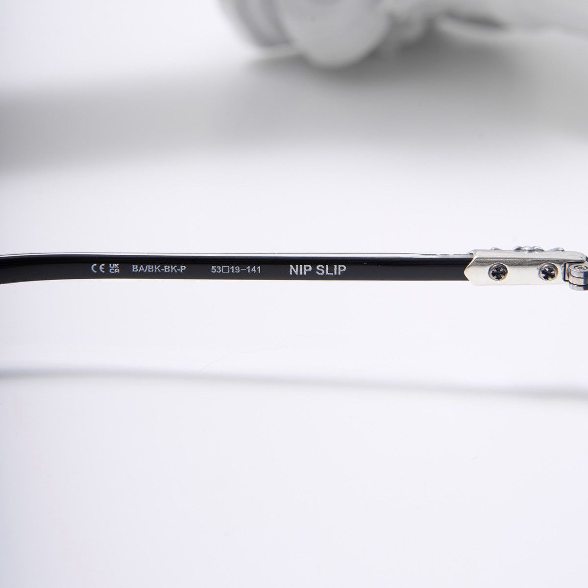 Chrome Hearts CHROME HEARTS NIP SLIP BRUSHED ALLOY/BLACK-BLACK-PLASTIC SUNGLASSES Size ONE SIZE - 5 Thumbnail