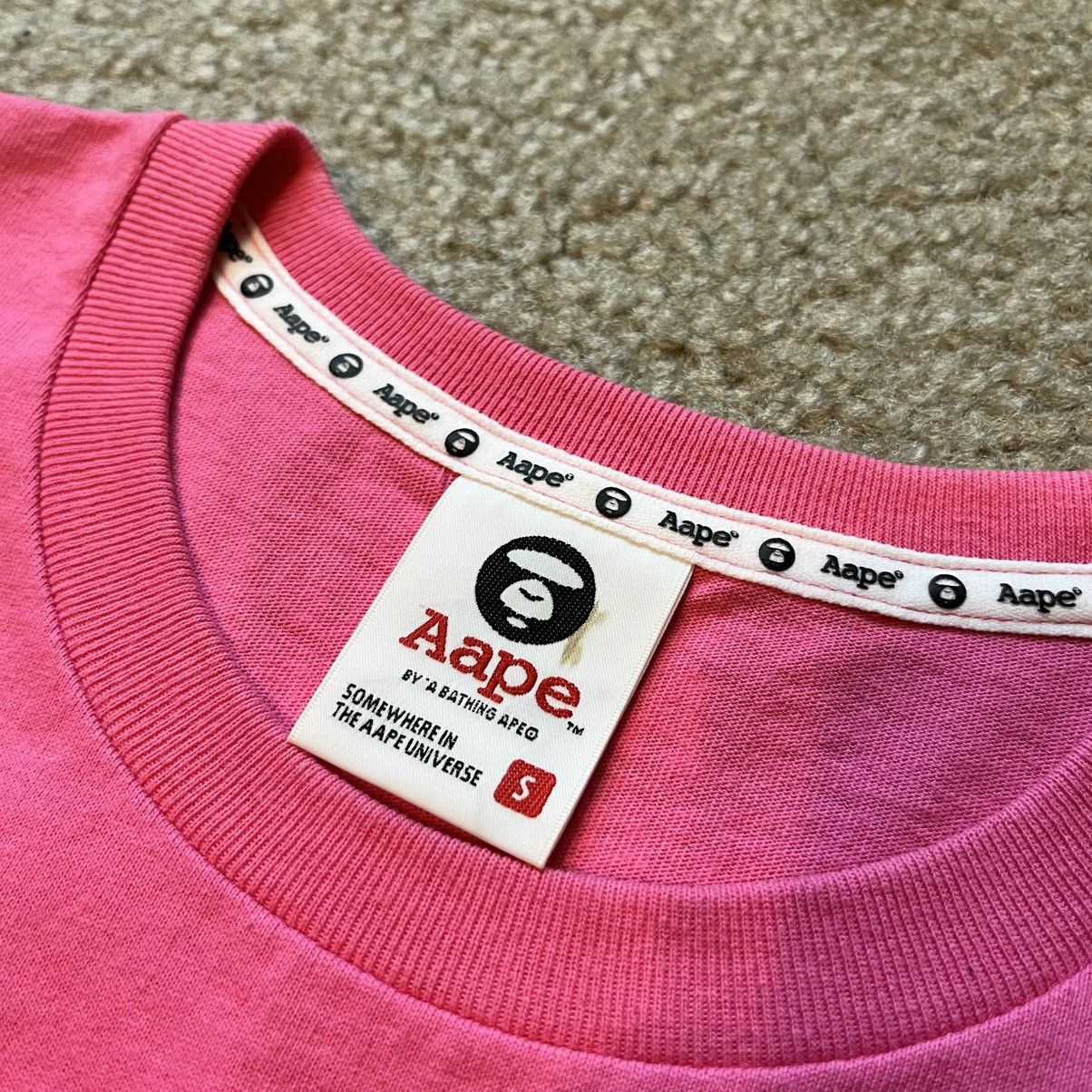 Aape Aape by A Bathing Ape Graphic Print Pink Tee Size S / US 4 / IT 40 - 3 Thumbnail