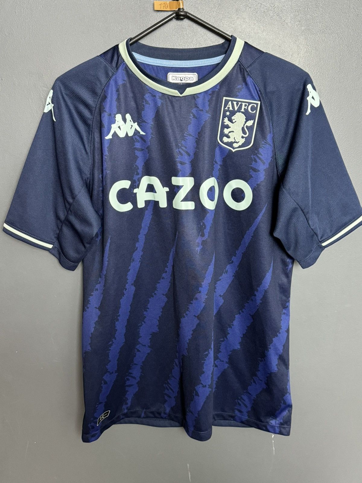 Kappa Aston Villa 21/22 Third J. Ramsey Football Jersey Size US M / EU 48-50 / 2 - 2 Thumbnail