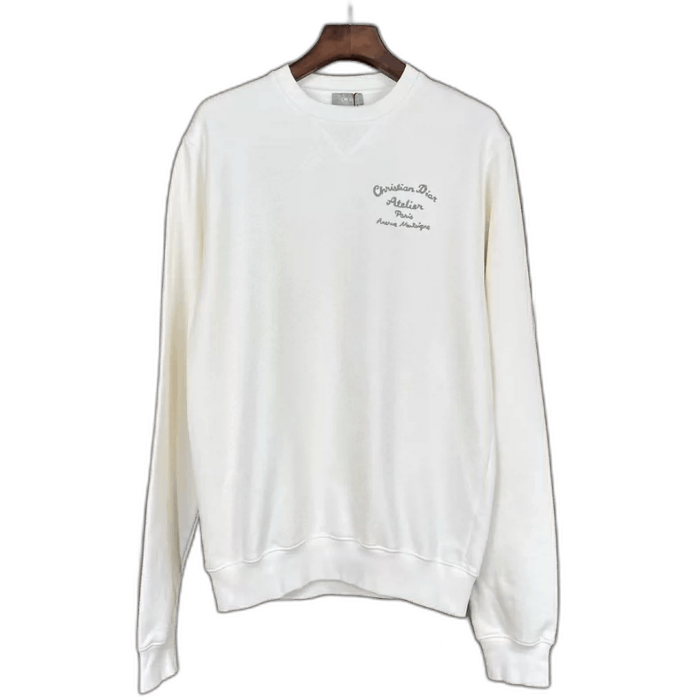 Dior Dior Embroidered Logo Sweatshirt Size S-yf Size US S / EU 44-46 / 1 - 1 Thumbnail