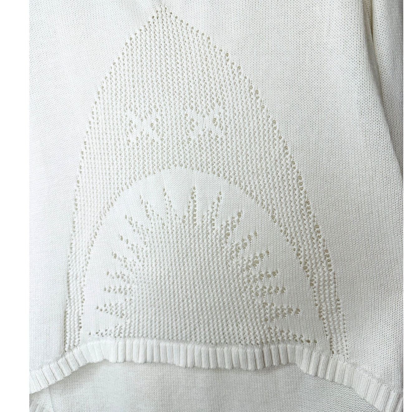 Billabong Billabong Boat Neck High Low Shark Knit Pattern Sweater M Size M / US 6-8 / IT 42-44 - 7 Thumbnail