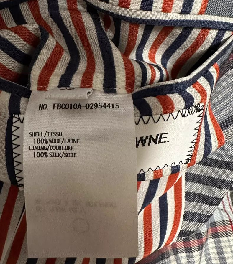 Thom Browne Thom Browne Cool plaid thin suit Size M / US 6-8 / IT 42-44 - 2 Thumbnail