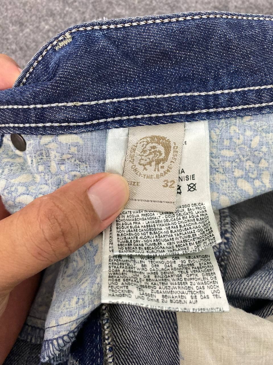 Diesel diesel regular slim tapered distressed denim nice design Size US 36 / EU 52 - 15 Thumbnail