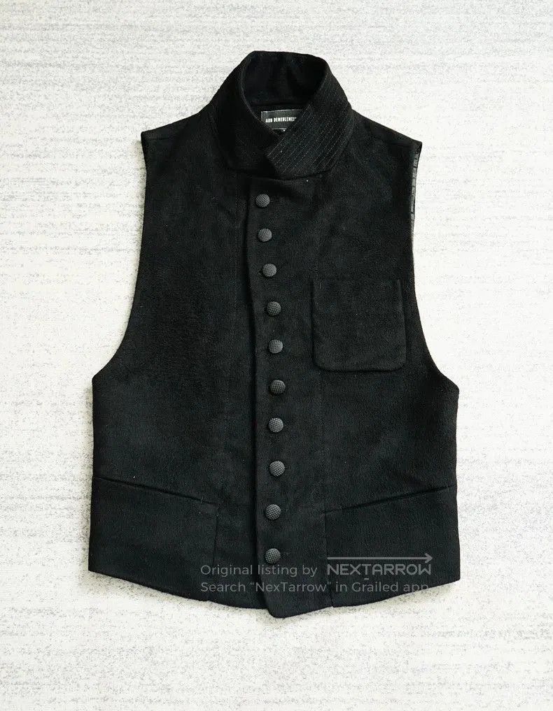 Ann Demeulemeester ann demeulemeester Autumn-winter double collar rayon silk b Size US XS / EU 42 / 0 - 1 Thumbnail