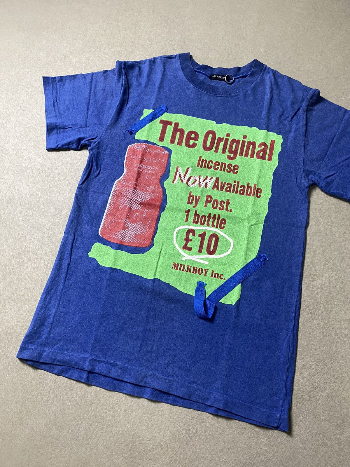 20471120 × Beauty Beast × Japanese Brand Vintage 90s Milkboy Archive Tshirt Size US M / EU 48-50 / 2 - 2 Thumbnail