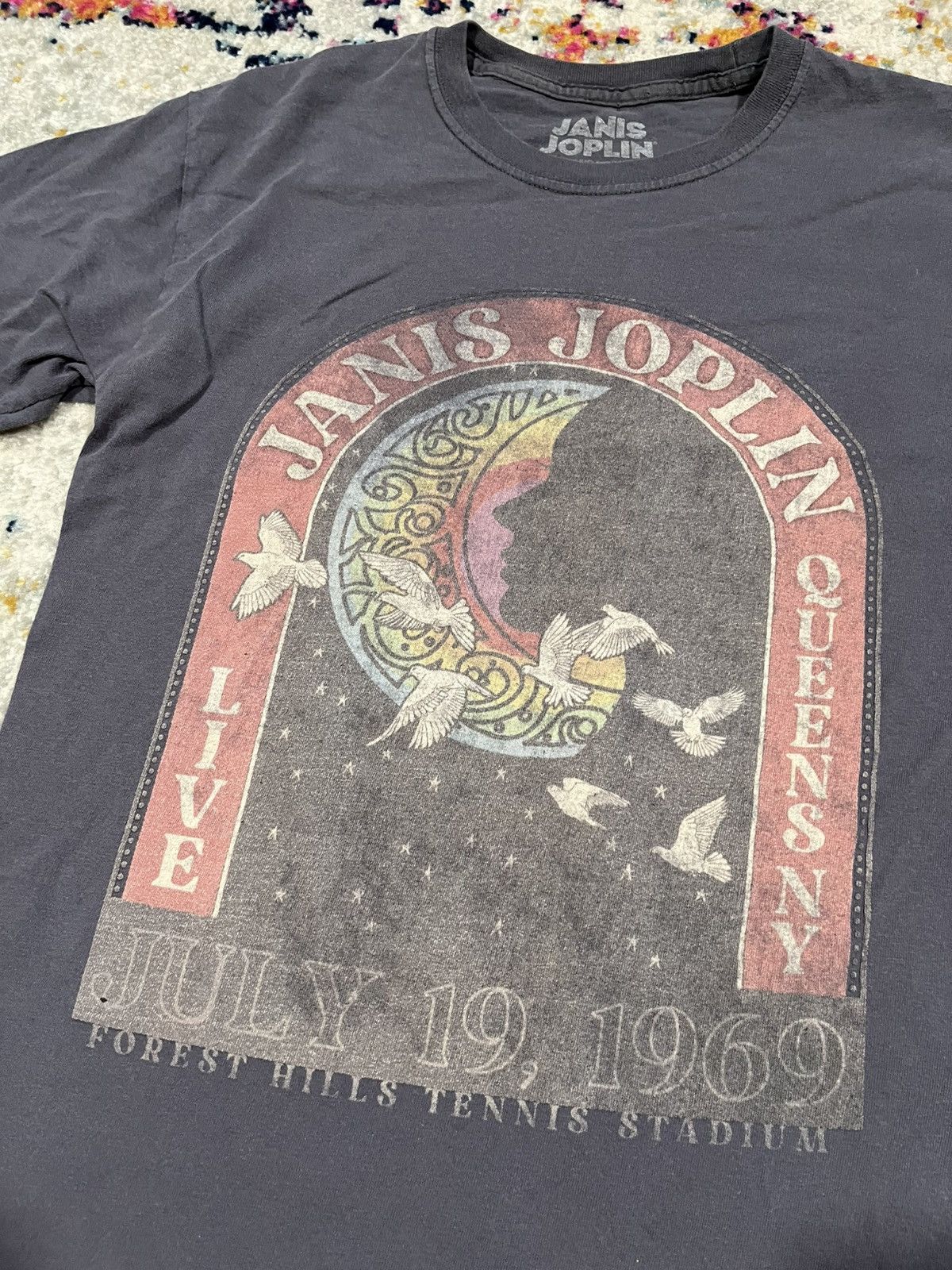 Vintage Janis Joplin medium Size US M / EU 48-50 / 2 - 2 Thumbnail