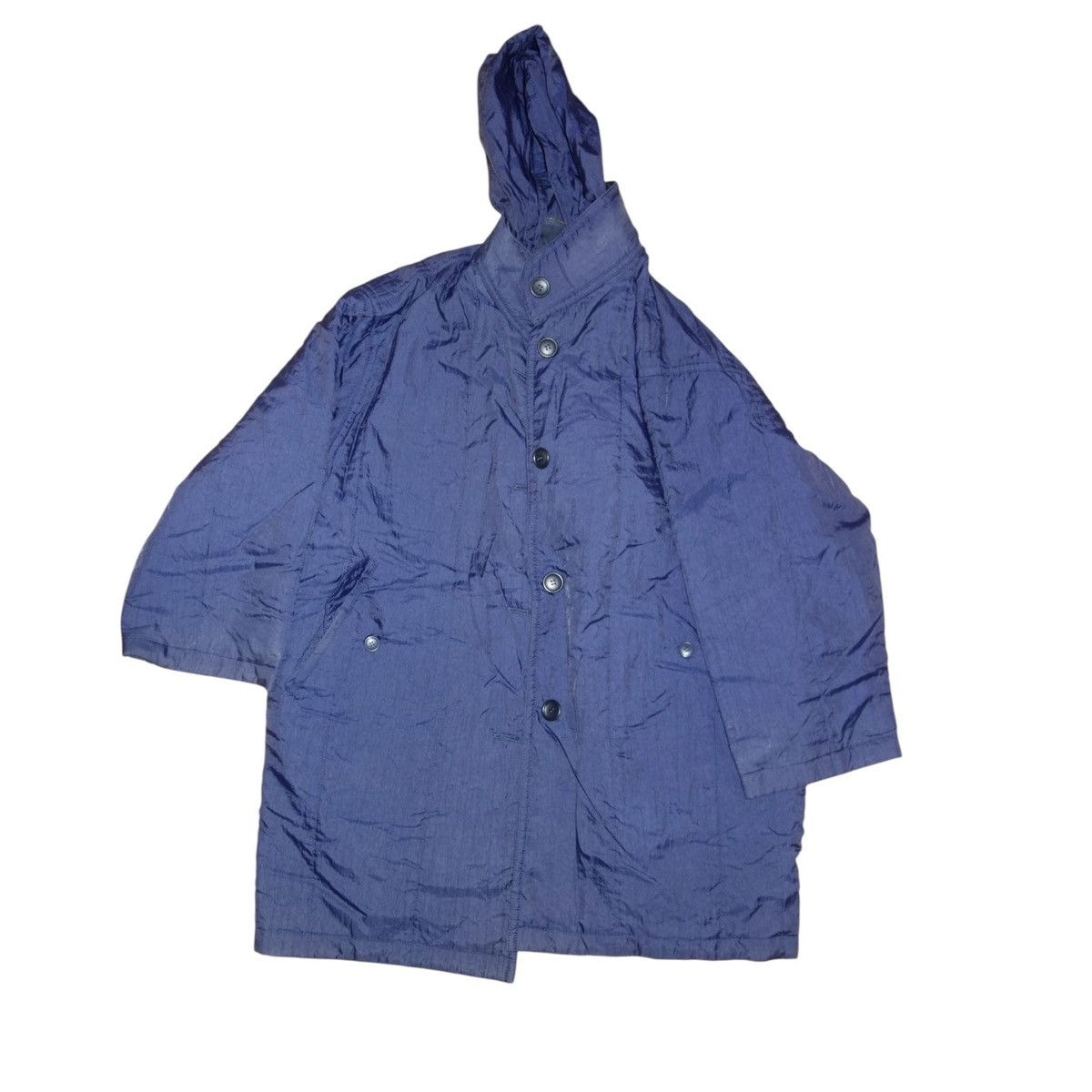 Issey Miyake isseymiyake 80s Chisato TsumoriVintage reversible long coat Size US L / EU 52-54 / 3 - 2 Thumbnail