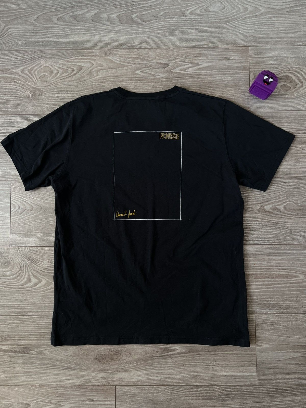 Norse Projects Norse Projects X Daniel Frost Kayak Avant Garde Bug Logo Tee Size US XL / EU 56 / 4 - 16 Thumbnail