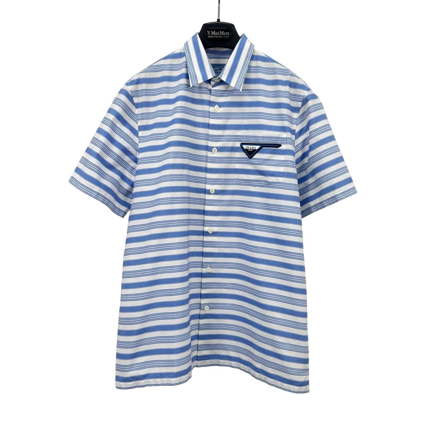 Prada Prada Lighthouse Striped Button-Down Shirt Size S Size US S / EU 44-46 / 1 - 1 Thumbnail