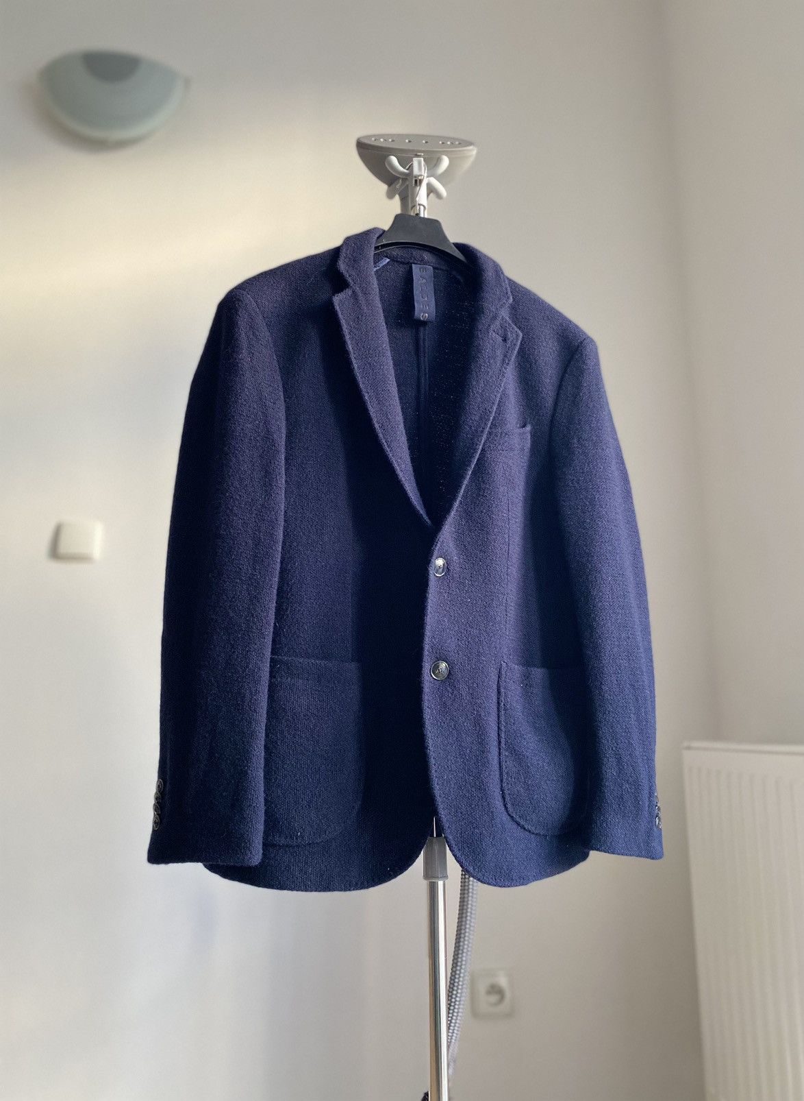 Baldessarini Baldessarini Wool Blazer Navy Size 44R - 2 Thumbnail