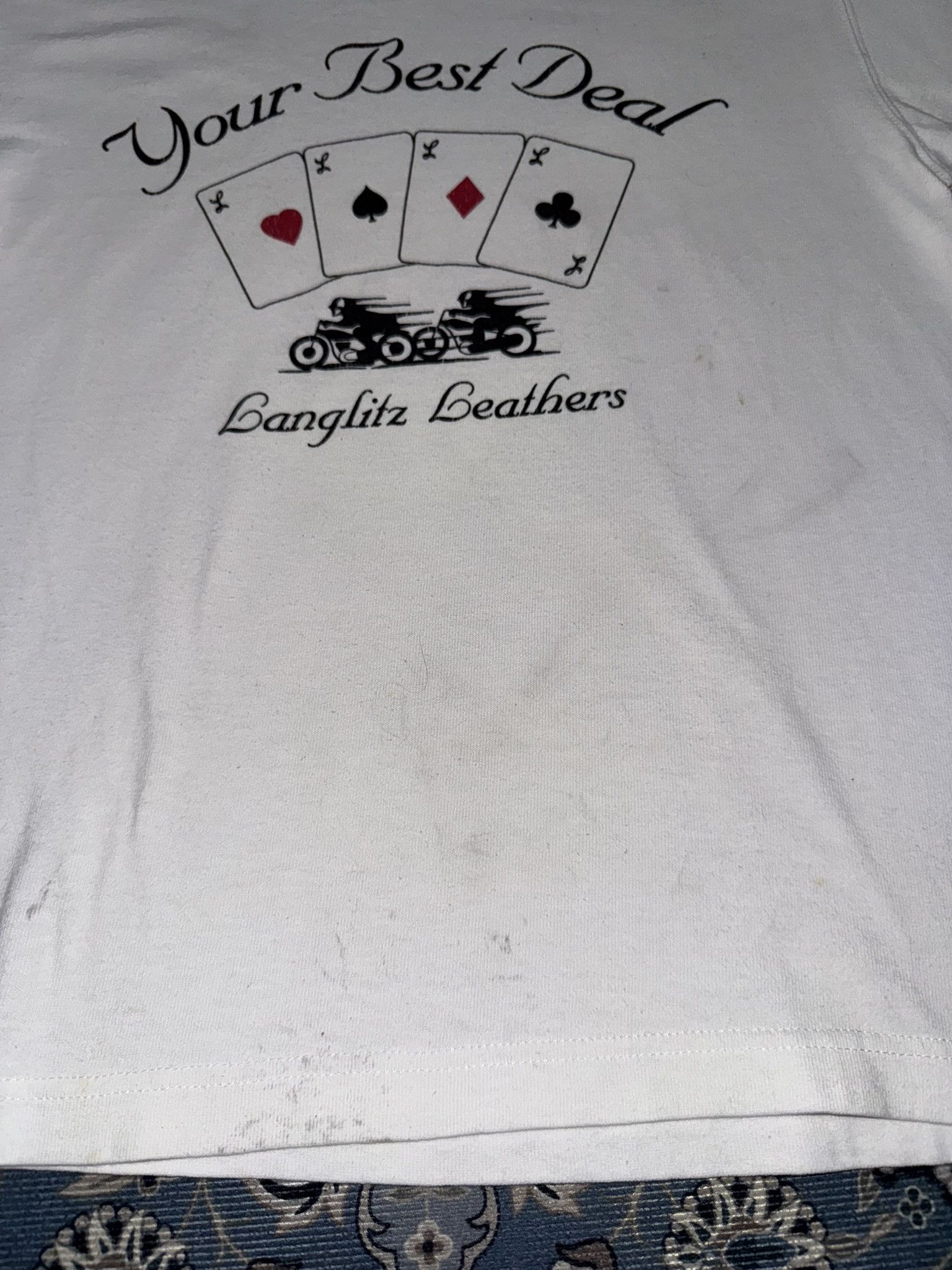Indian Motorcycle × Japanese Brand Limited Edition 886/1000 Langlitz Lathers Motorclub T shirt Size US S / EU 44-46 / 1 - 5 Thumbnail