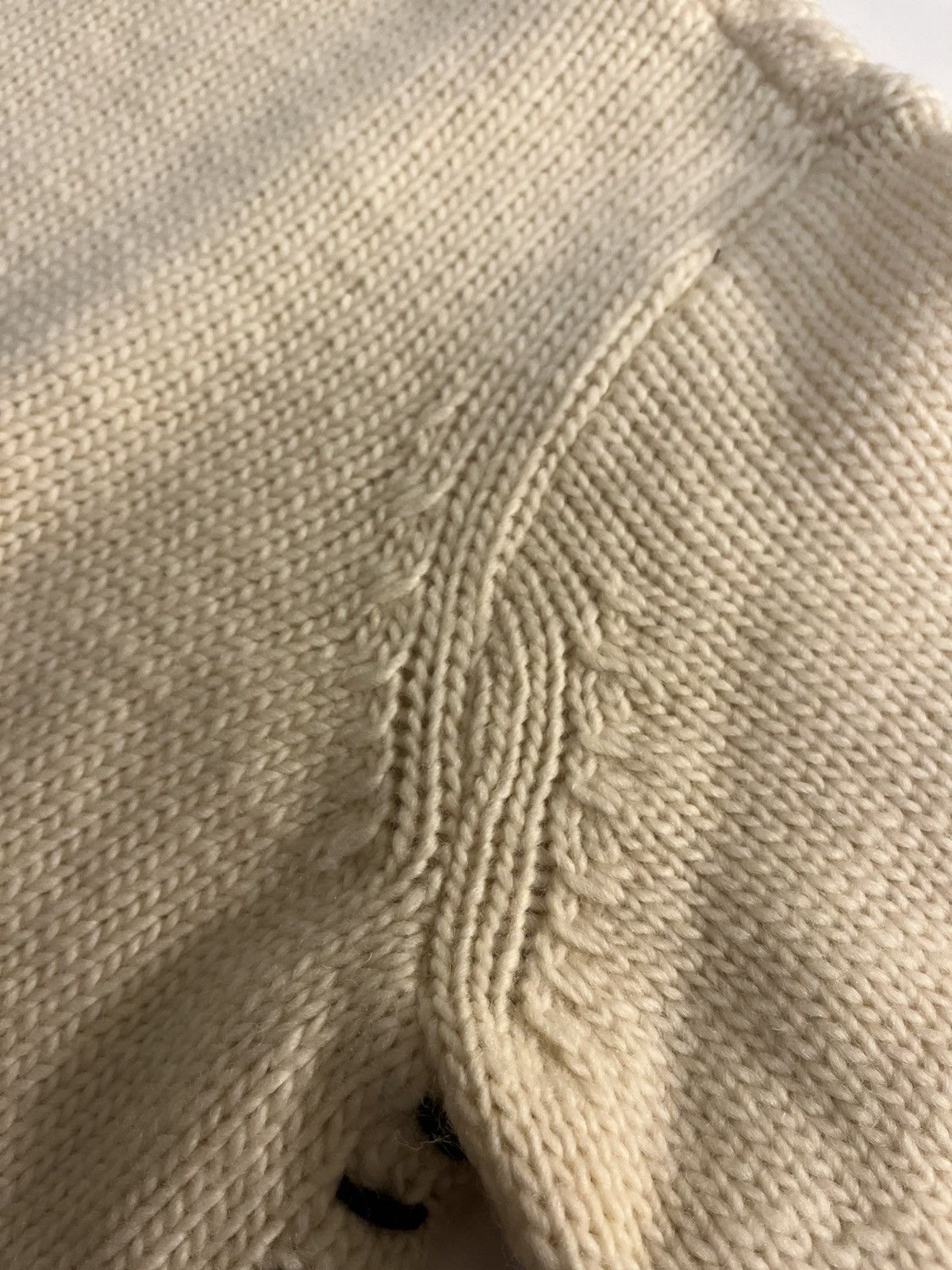 Osklen Osklen Wool Oversized Off-white Knit Sweater Size US M / EU 48-50 / 2 - 12 Thumbnail