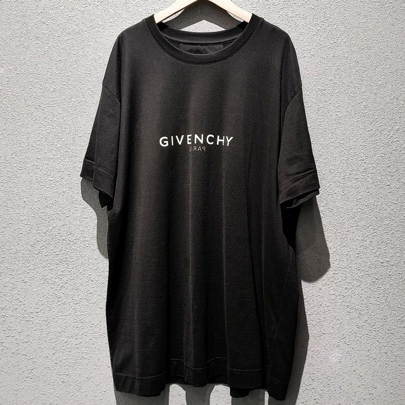 Givenchy Givenchy Black Short-Sleeve T-Shirt Size US M / EU 48-50 / 2 - 2 Thumbnail