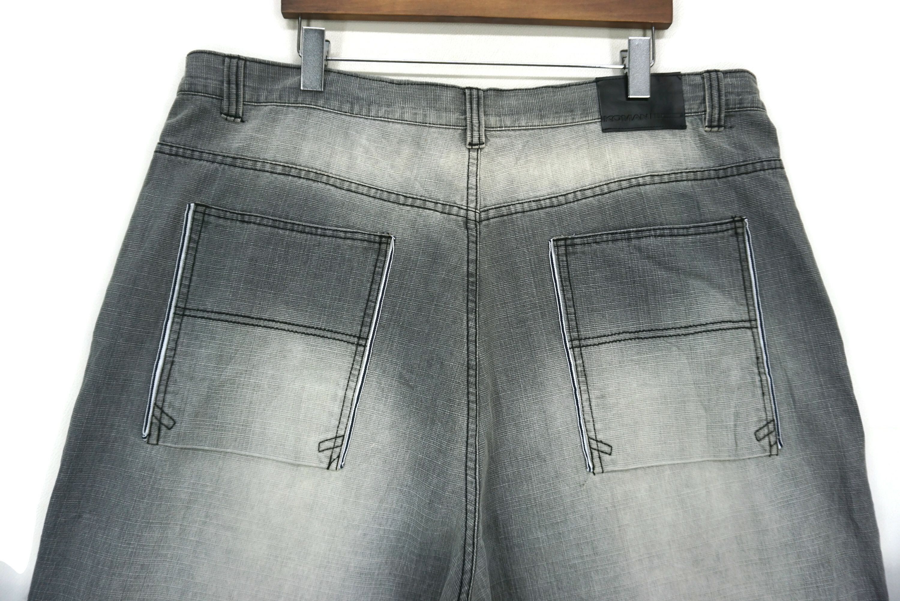 Koman Y2K Baggy Jeans Size W42xL32 Hip Hop Skateboard Denim Size US 42 / EU 58 - 8 Thumbnail