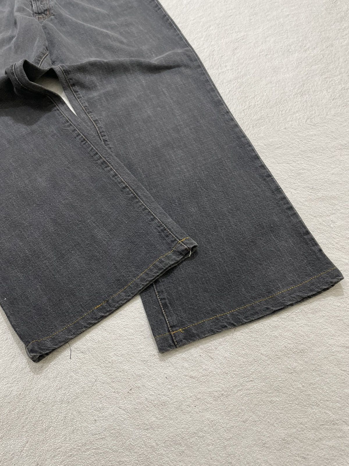 Japanese Brand 2000s Guess Baggy Jeans Washed Y2K Japan Style Size US 36 / EU 52 - 4 Thumbnail