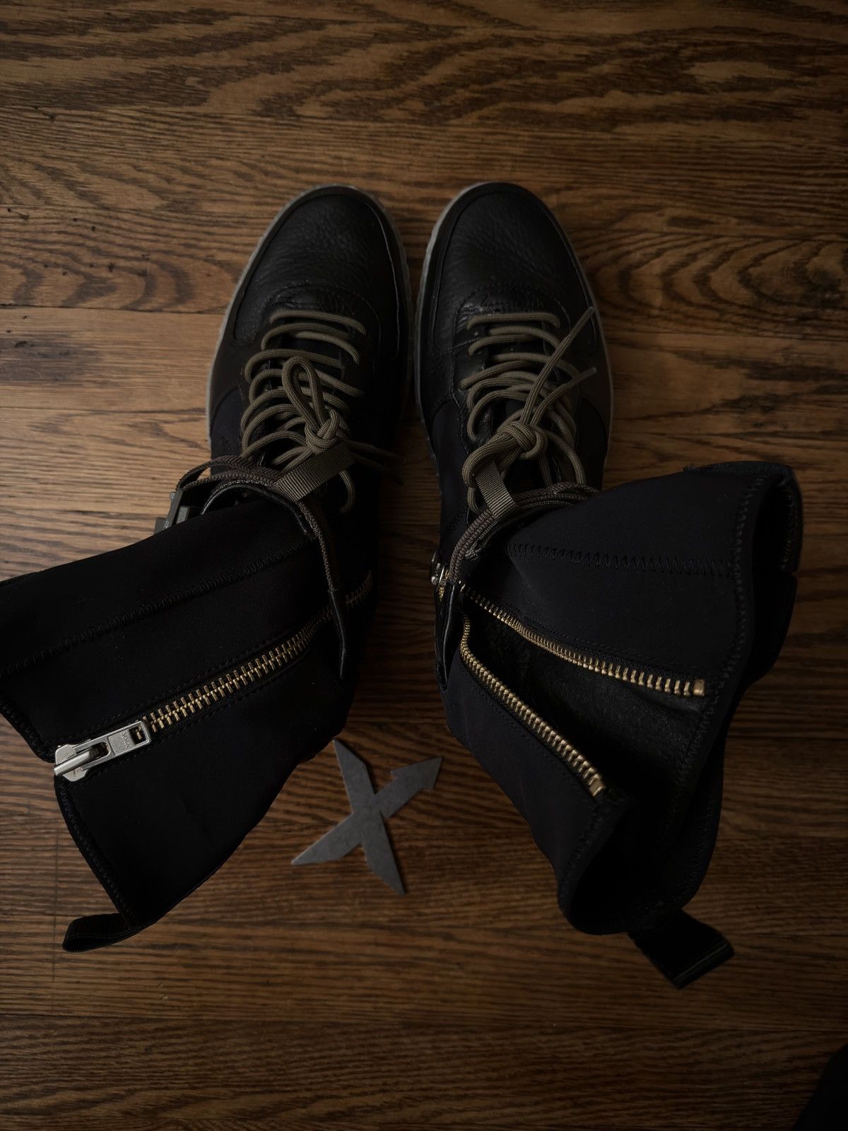 Acronym × Nike Acronym x Nike Black/Olive Downtown AF1 Size US 9 / EU 42 - 2 Thumbnail