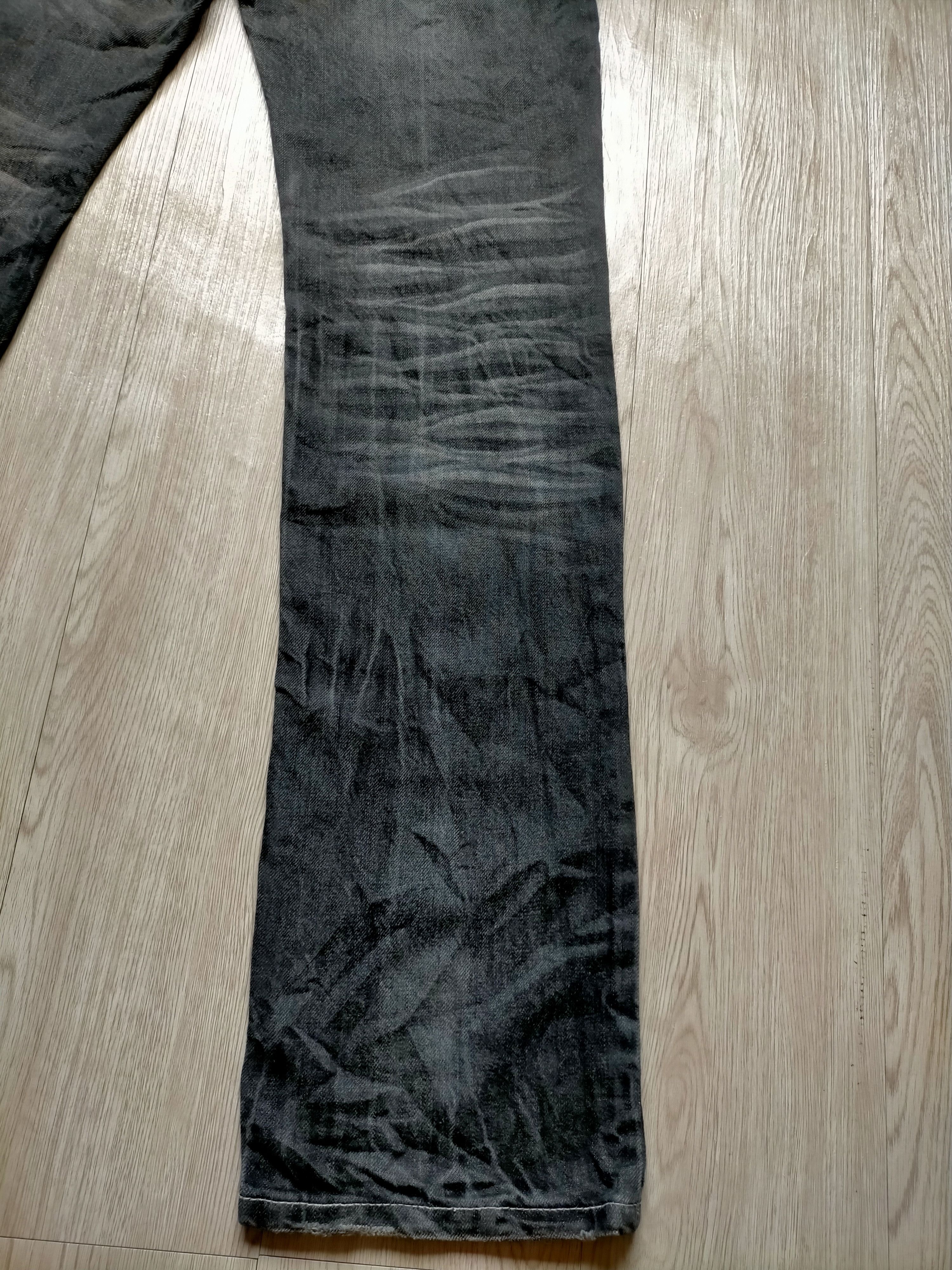 semanticdesign Semantic Design Multipocket Zipped Punk Style Black Jeans Size US 34 / EU 50 - 16 Thumbnail