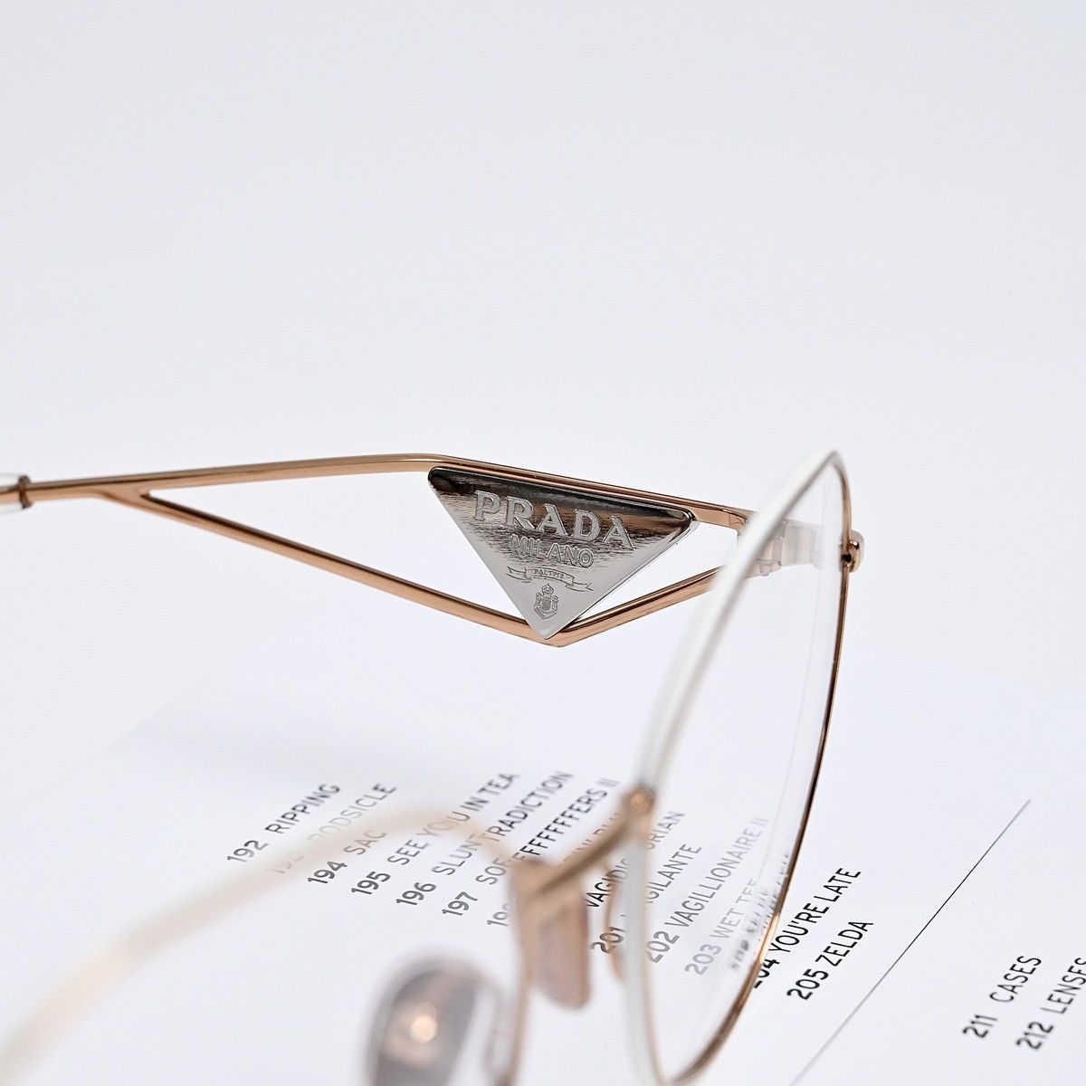 Miu Miu PRADA 0PR 52ZV GLASSES Size ONE SIZE - 4 Thumbnail