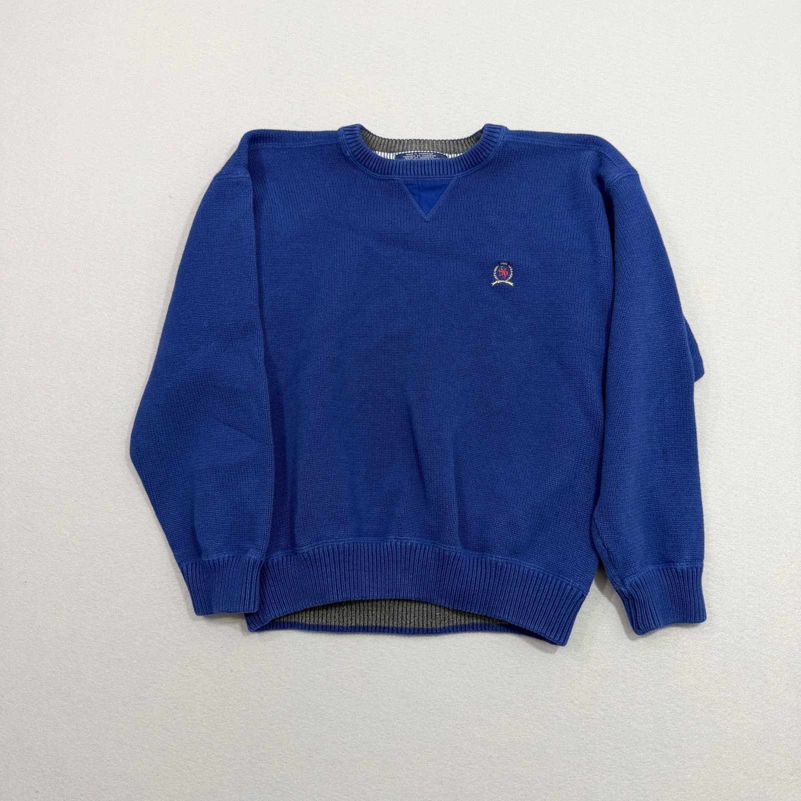 Tommy Hilfiger Vintage Tommy Hilfiger Sweater Men's Extra Large Solid 90s Size US XL / EU 56 / 4 - 1 Thumbnail