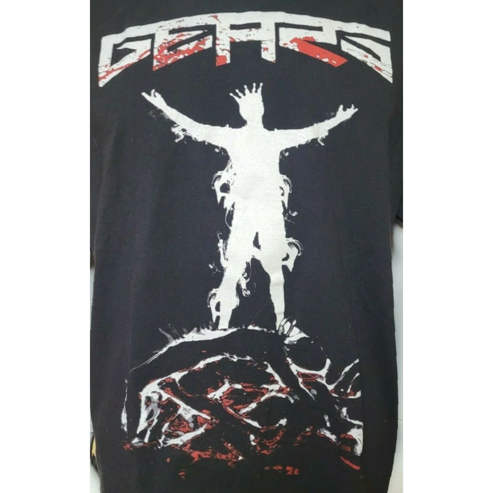 Vintage GEARS Band T Shirt XL NICE Miami FL Nu Metal Rock Men Black Short Sleeve Round Neck Shirt Size US XL / EU 56 / 4 - 2 Thumbnail