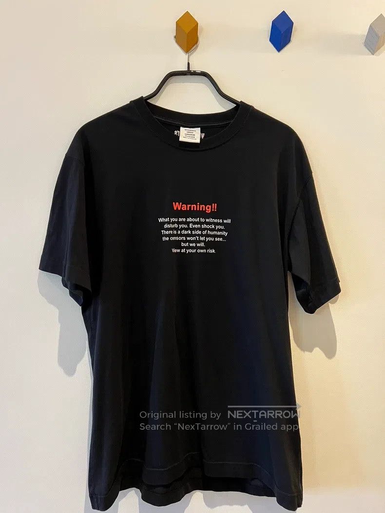 Vetements Vetements short sleeves Size US S / EU 44-46 / 1 - 1 Thumbnail