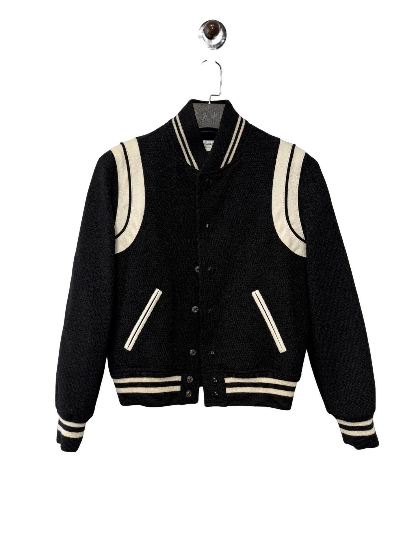 Saint Laurent Paris Saint Laurent Teddy Varsity Jacket Size FR 40 Size M / US 6-8 / IT 42-44 - 1 Thumbnail