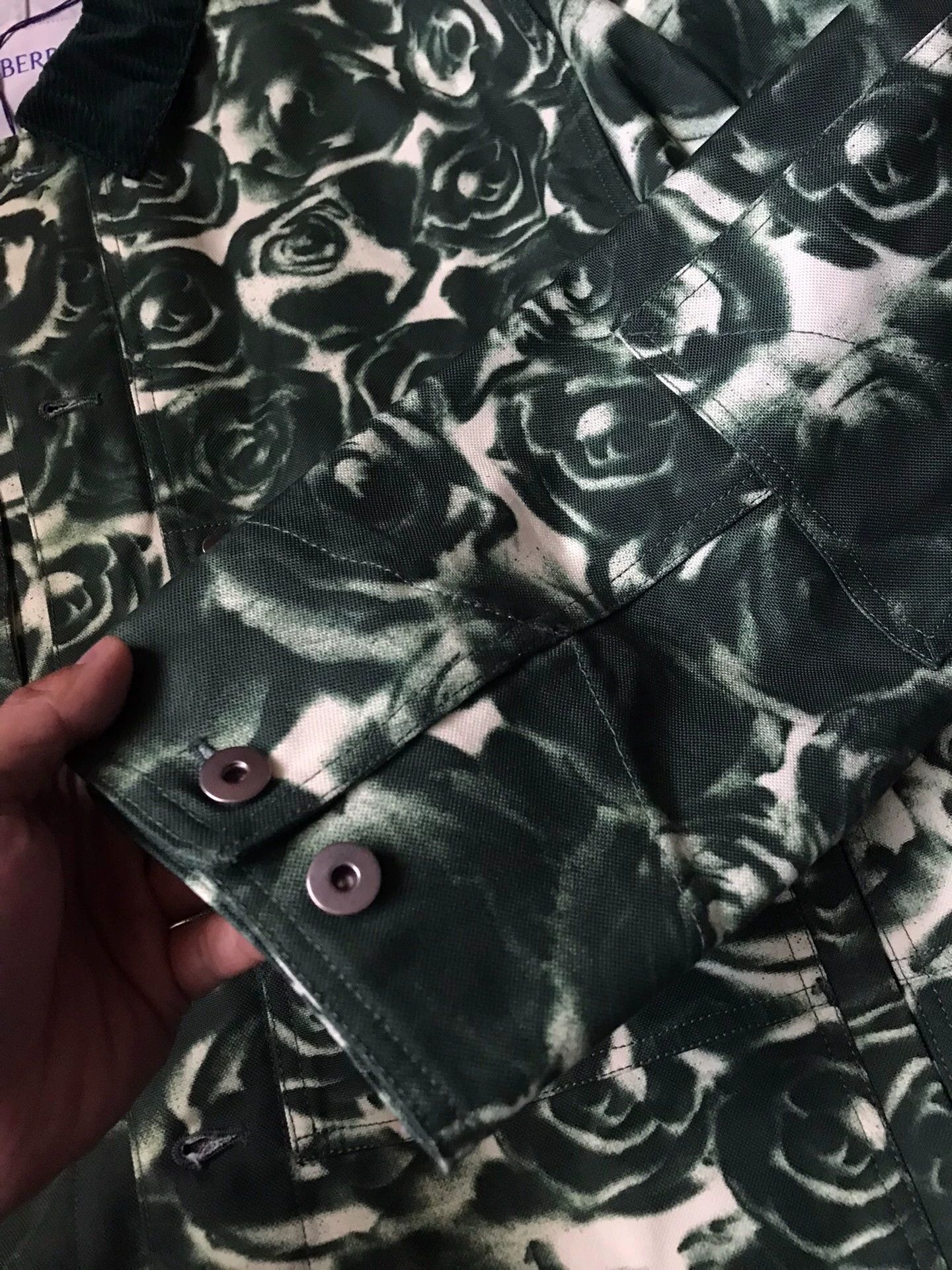 Burberry BBR Runway Floral Oversize Cord XL Jkt Size US XL / EU 56 / 4 - 4 Thumbnail