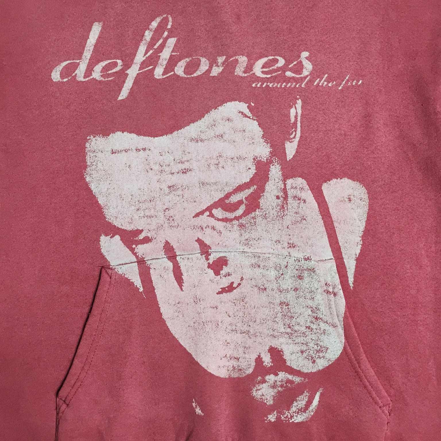Band Tees Deftones Around The Fur Hoodie Hanes Medium Size US M / EU 48-50 / 2 - 2 Thumbnail