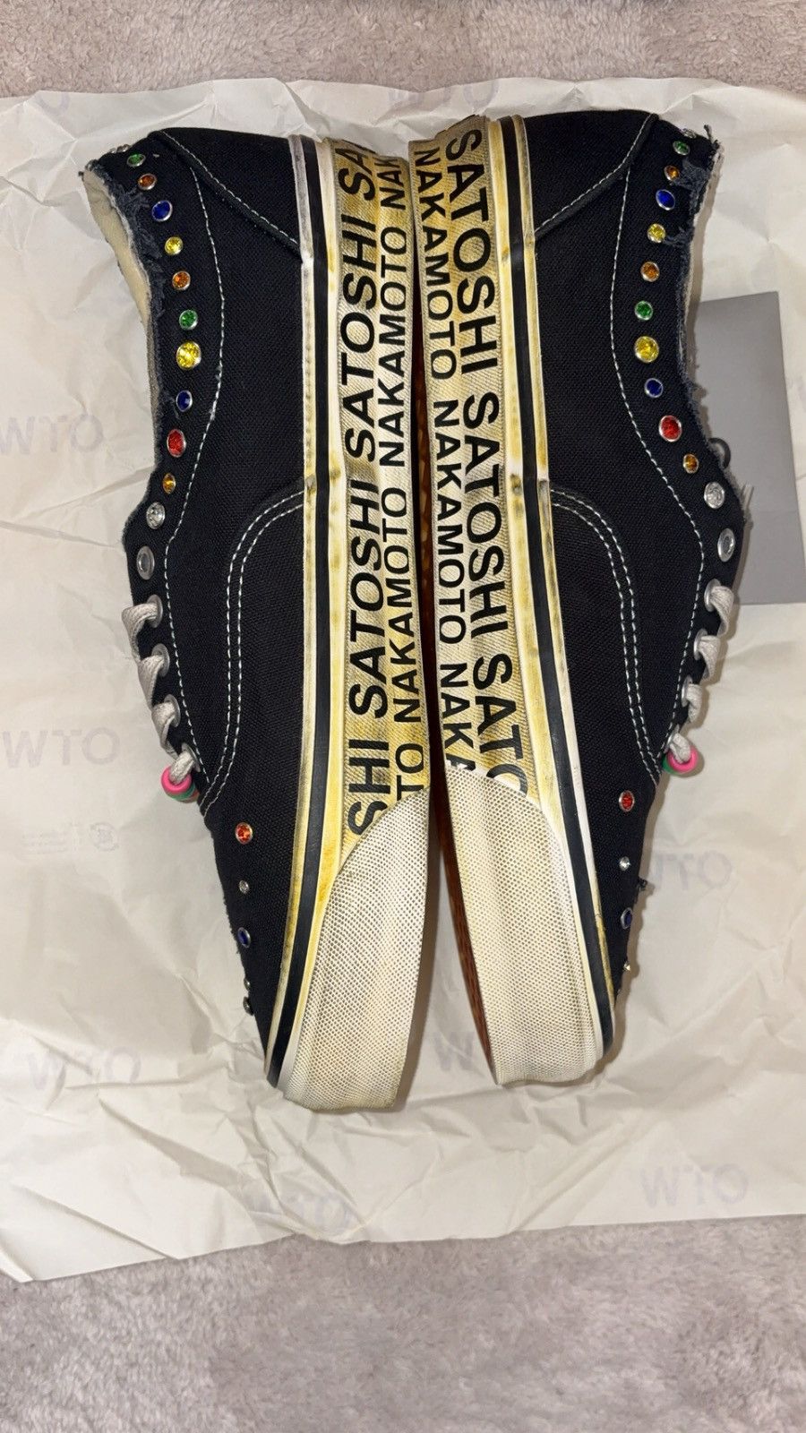 Van Vans OTW Era 95 Satoshi Nakamoto Lucky Charm Size US 9 / EU 42 - 3 Thumbnail