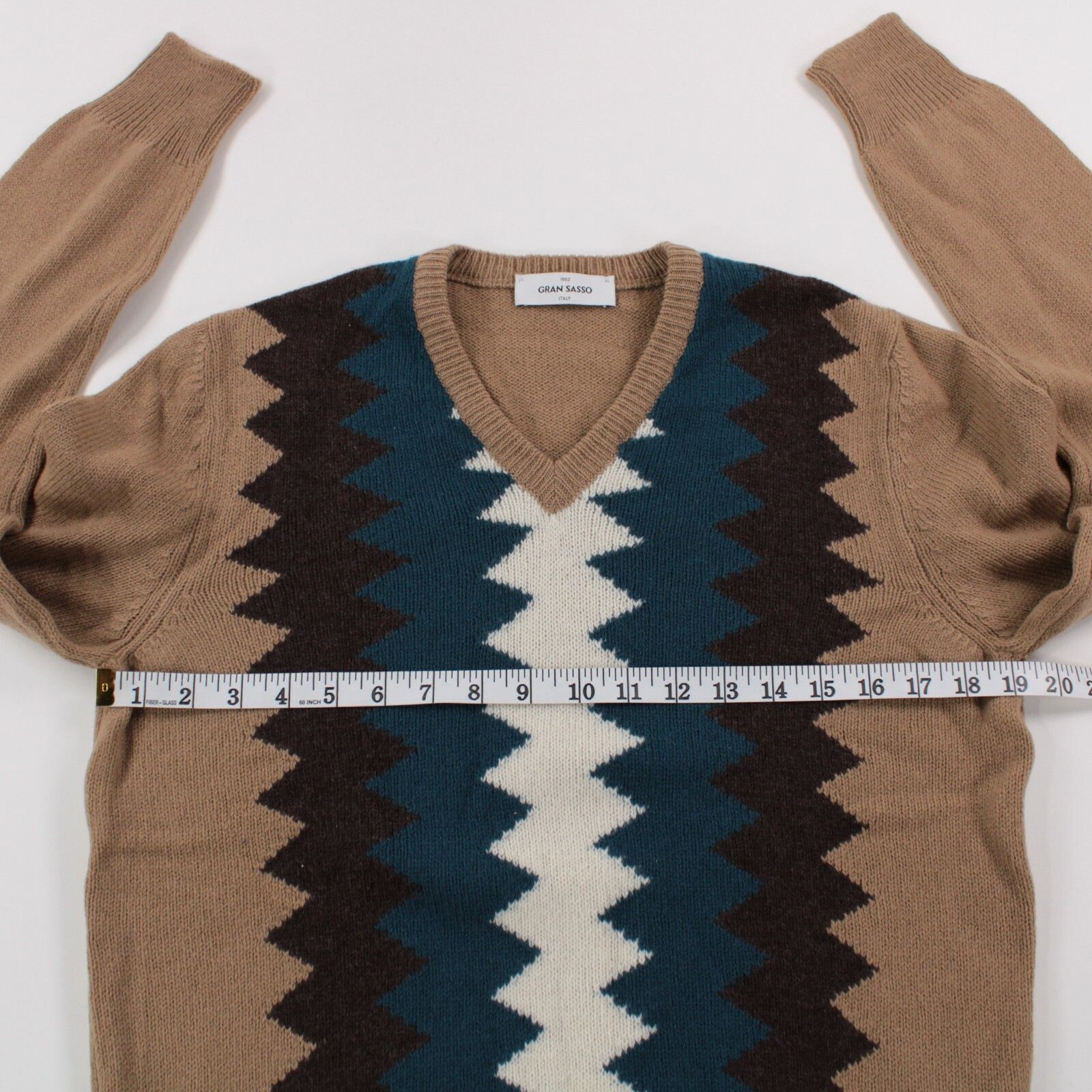Gran Sasso Gran Sasso Sweater Size US M in Brown Size US M / EU 48-50 / 2 - 6 Thumbnail