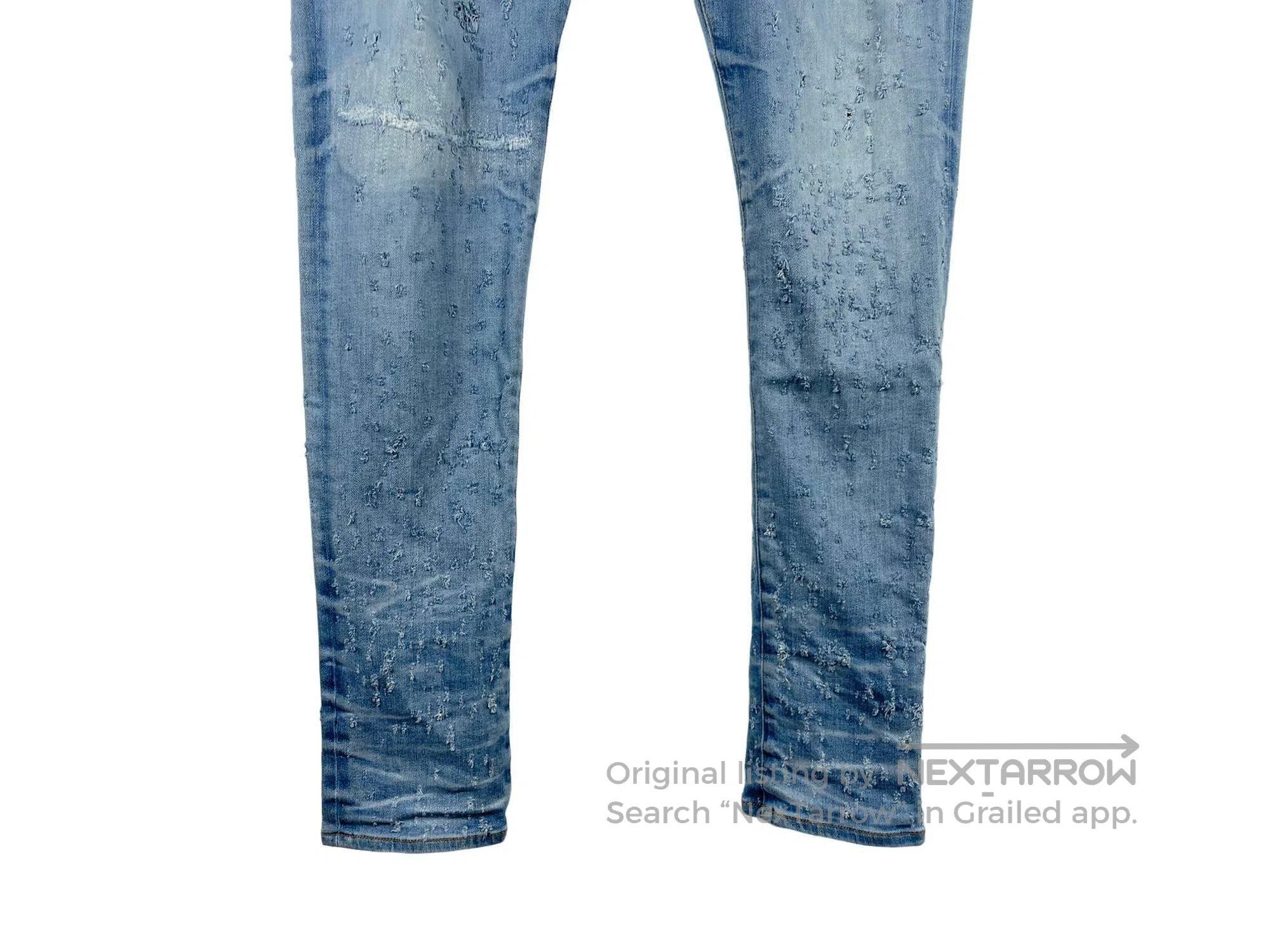 Amiri AMIRI Shotgun Destroyed Jeans Size US 36 / EU 52 - 4 Thumbnail