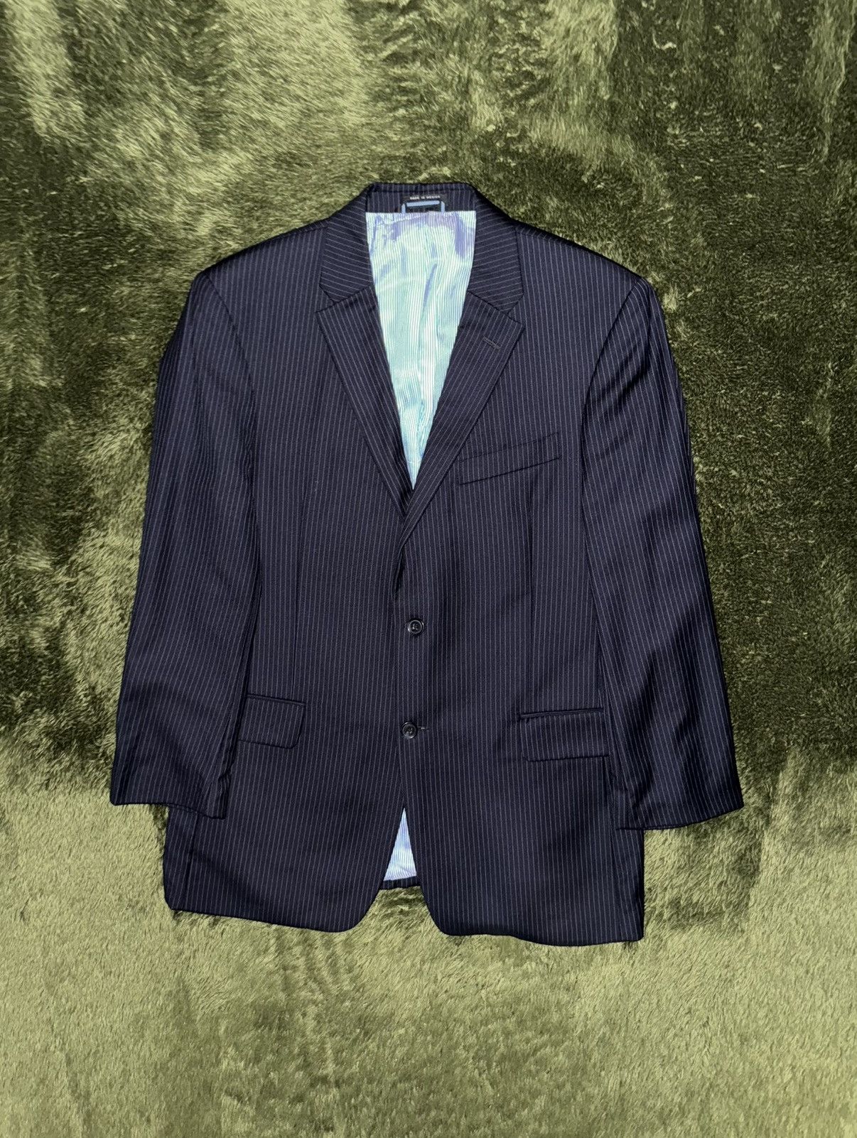 Tommy Hilfiger [40R] Tommy Hilfiger USA Classic Fit Stripe Blazer Navy Size US M / EU 48-50 / 2 - 1 Thumbnail