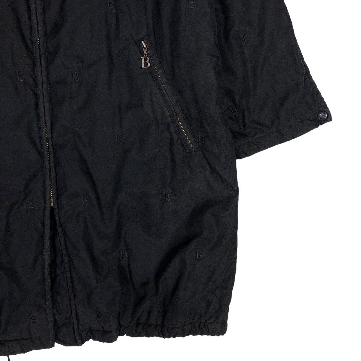 Burberry 🔥Vintage Long Jacket Rich Black Nova Check Burberry London Size US M / EU 48-50 / 2 - 5 Thumbnail