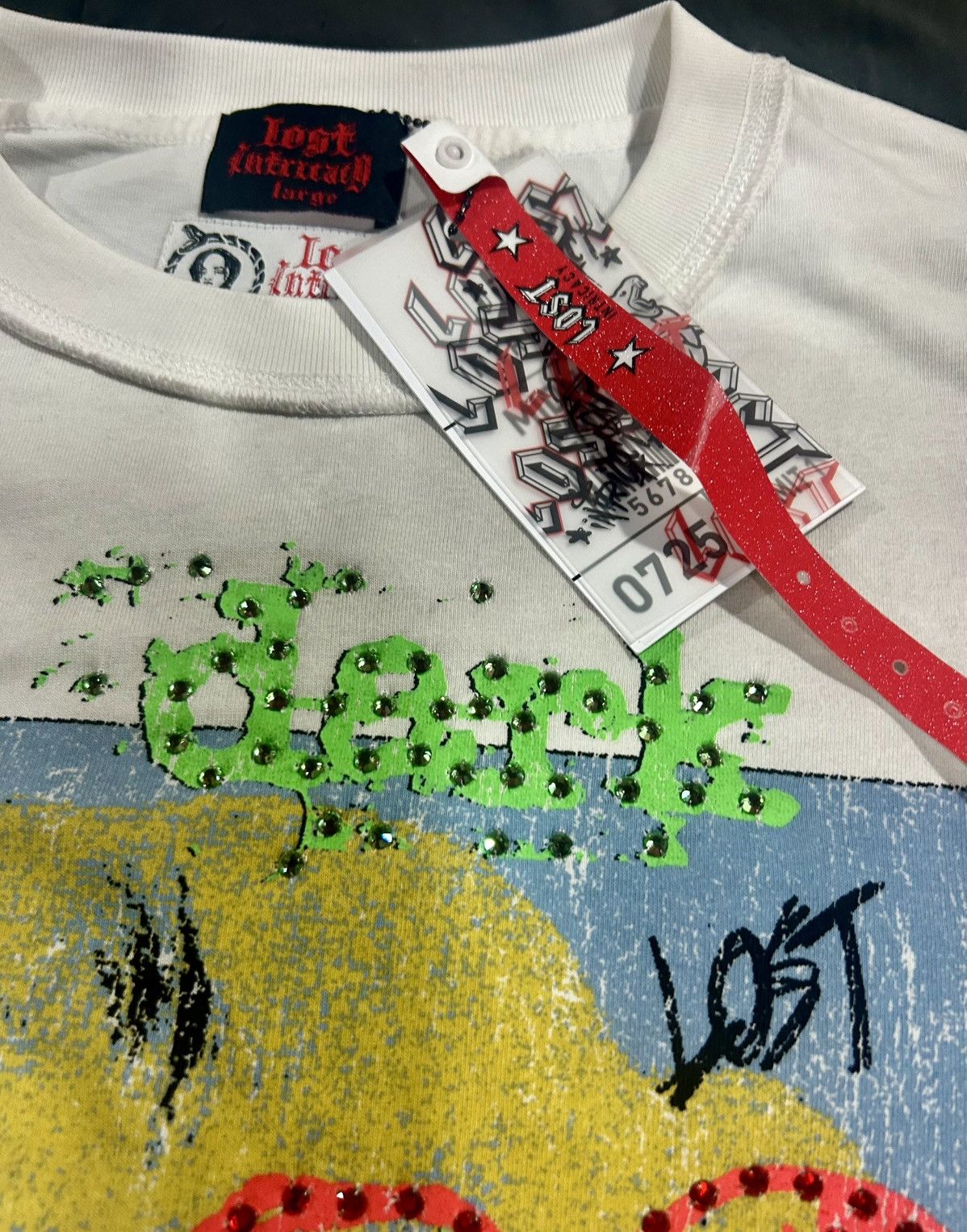 LOST INTRICACY Lost Intricacy "Retro Riot" Long Sleeve T-Shirt size “Lg” Size US L / EU 52-54 / 3 - 4 Thumbnail