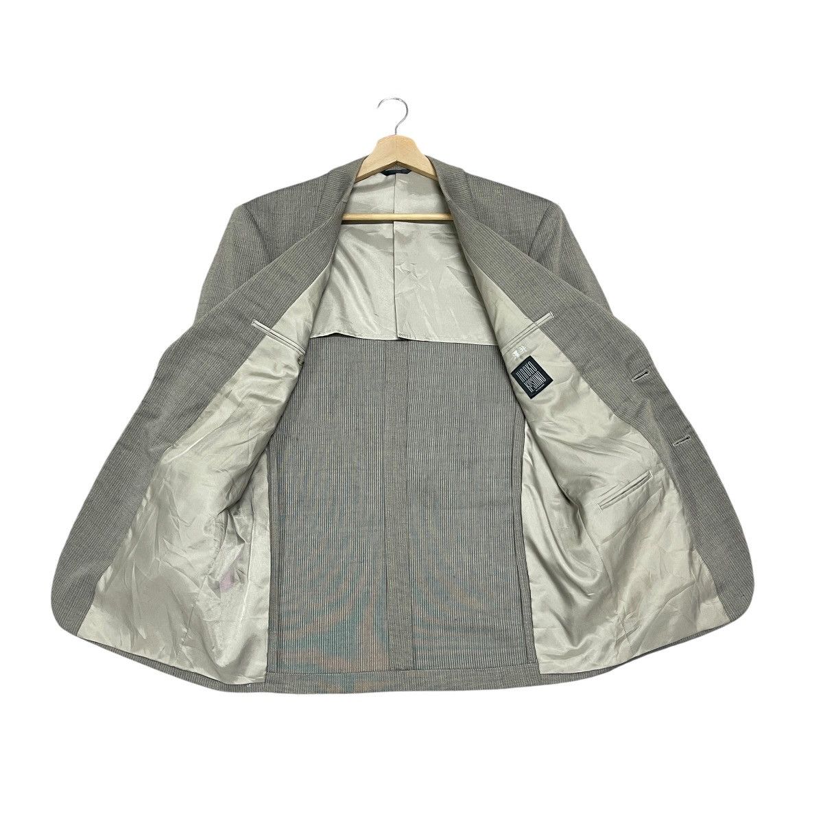 Hiroko Koshino Homme Vintage Hiroko Koshino Homme Single Breasted Blazer Size 36R - 17 Thumbnail